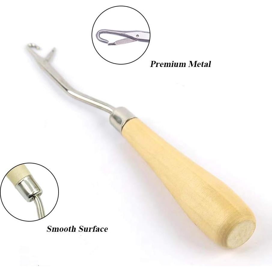 ForSewian 5 Piezas Ganchos de Latch Curvado para Manualidades