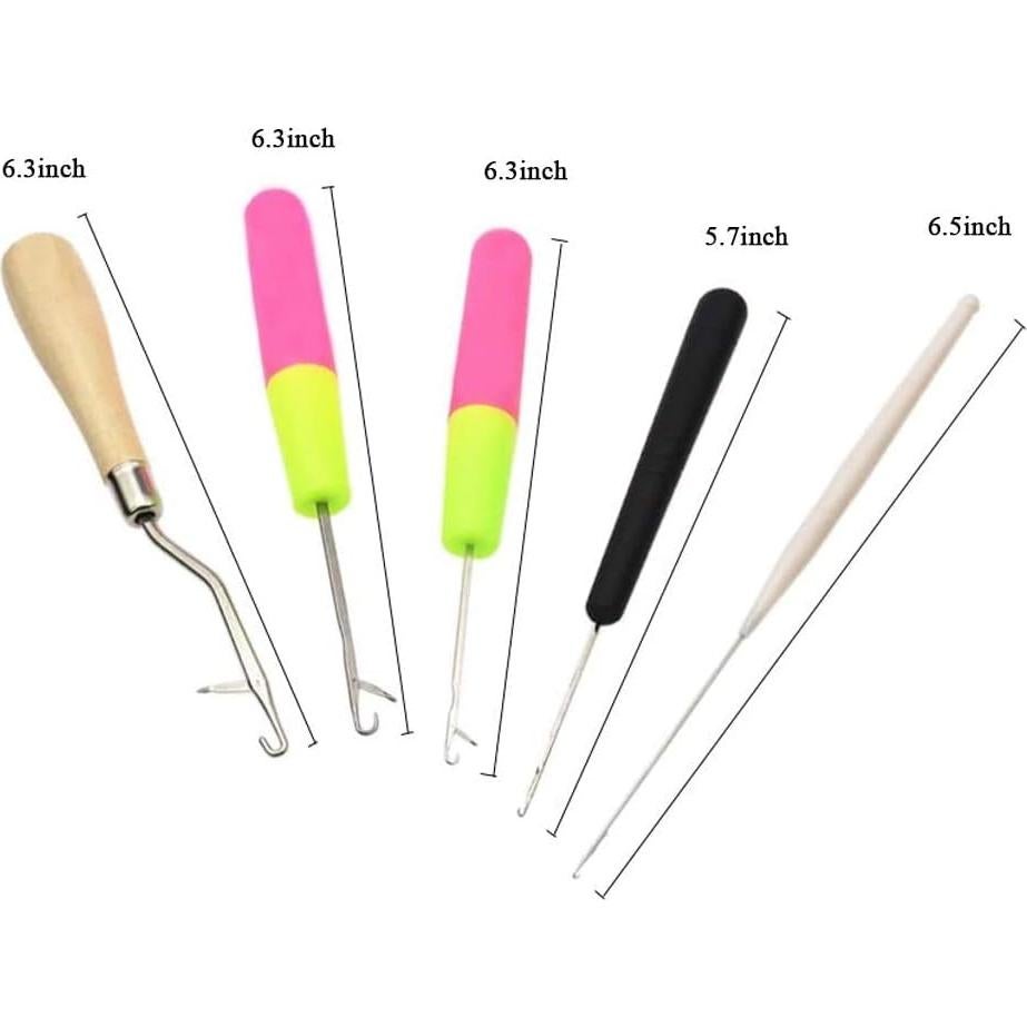 ForSewian 5 Piezas Ganchos de Latch Curvado para Manualidades