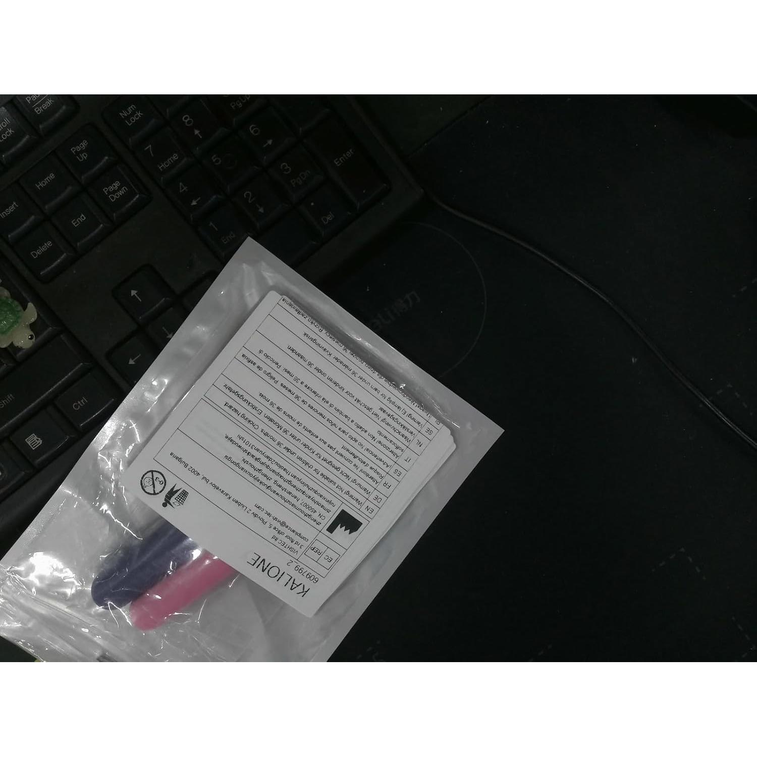 2 Agujas de Ganchillo KALIONE para Extensiones de Cabello 5.7mm y 3.8mm