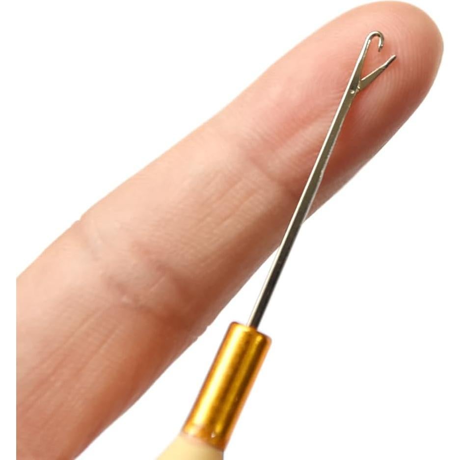 6 Agujas de Gancho para Extensiones de Cabello YANTAISIYU