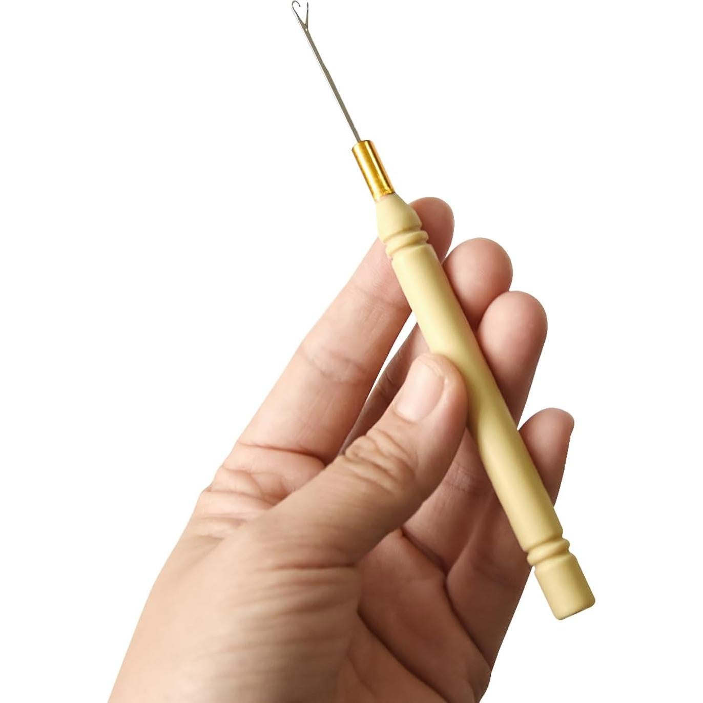 6 Agujas de Gancho para Extensiones de Cabello YANTAISIYU