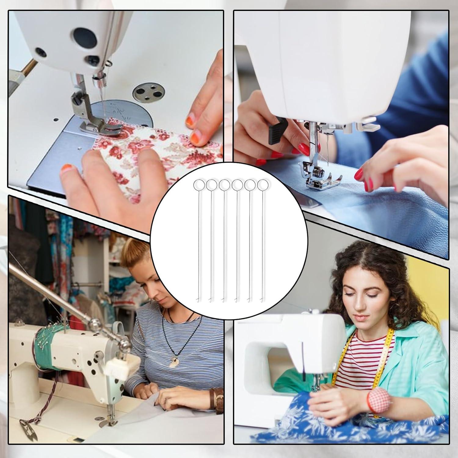 Juego de 6 Herramientas de Costura Bremorou - Ganchos de Enhebrado