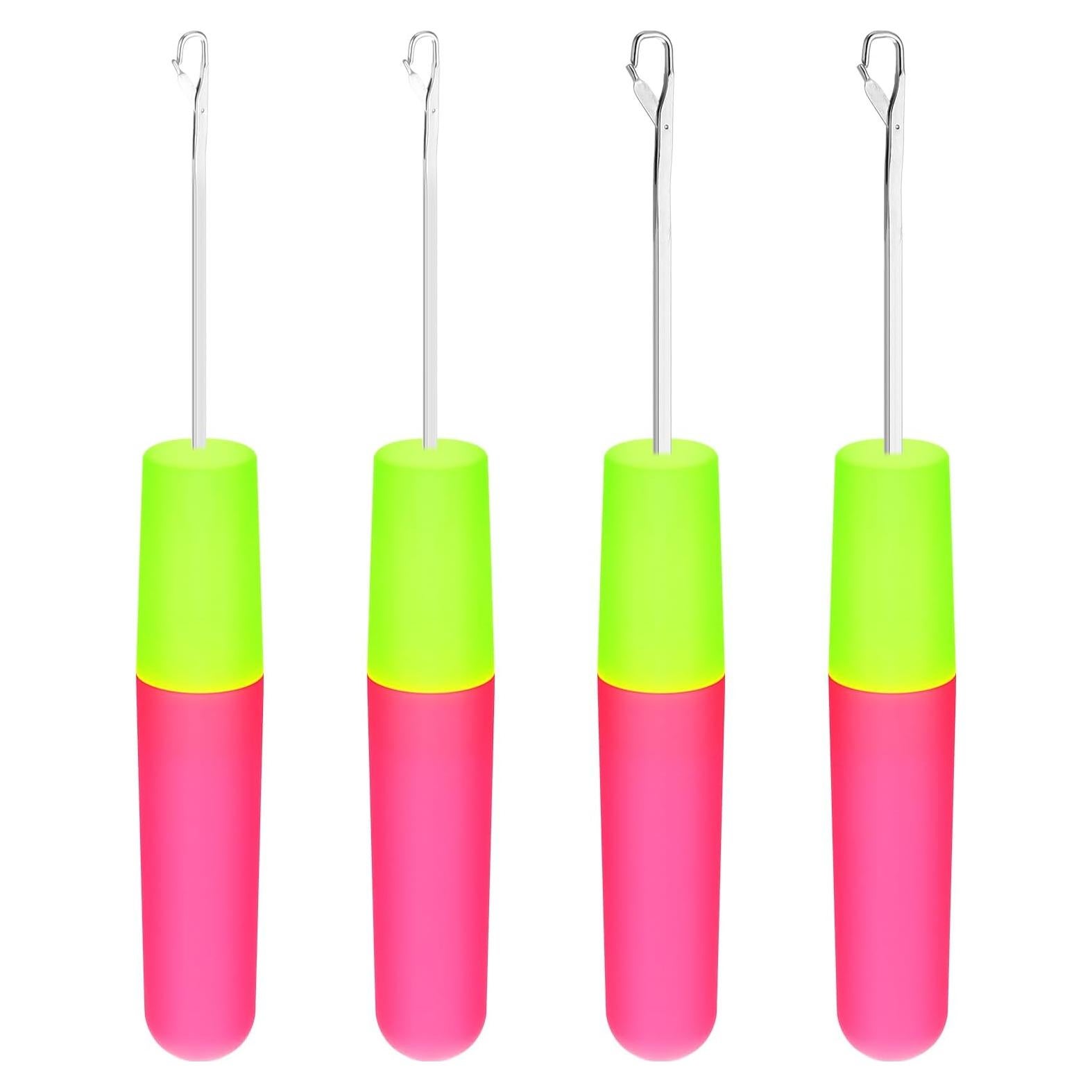 Agujas de Croché para Cabello Oruola 4pcs - 2 Tamaños