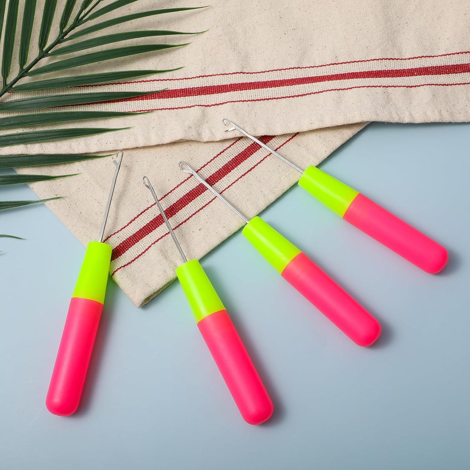 Agujas de Croché para Cabello Oruola 4pcs - 2 Tamaños