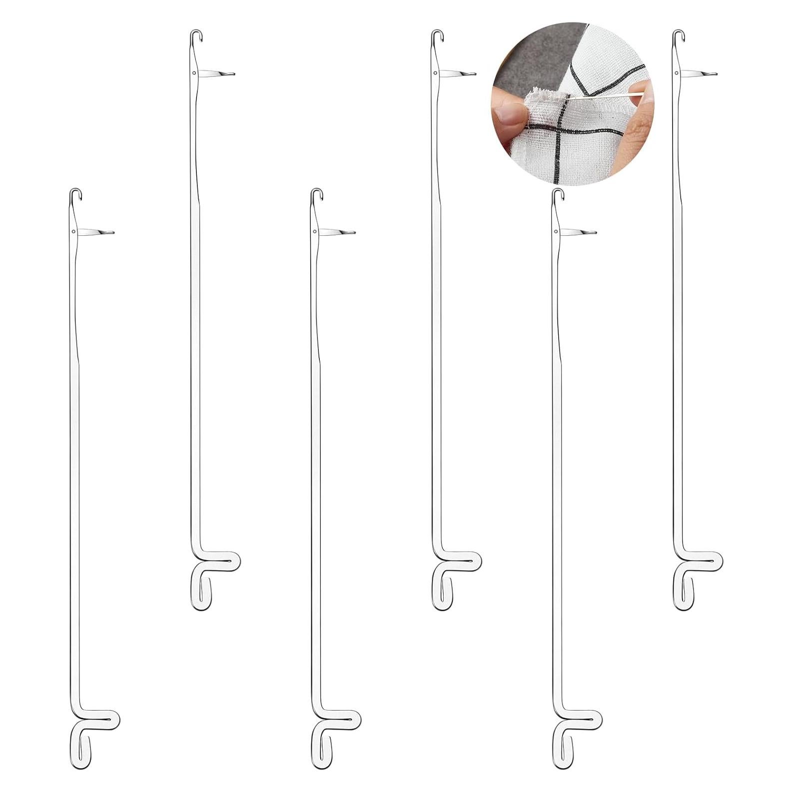 6 Ganchos de Costura Juexica de Acero Inoxidable 8 cm