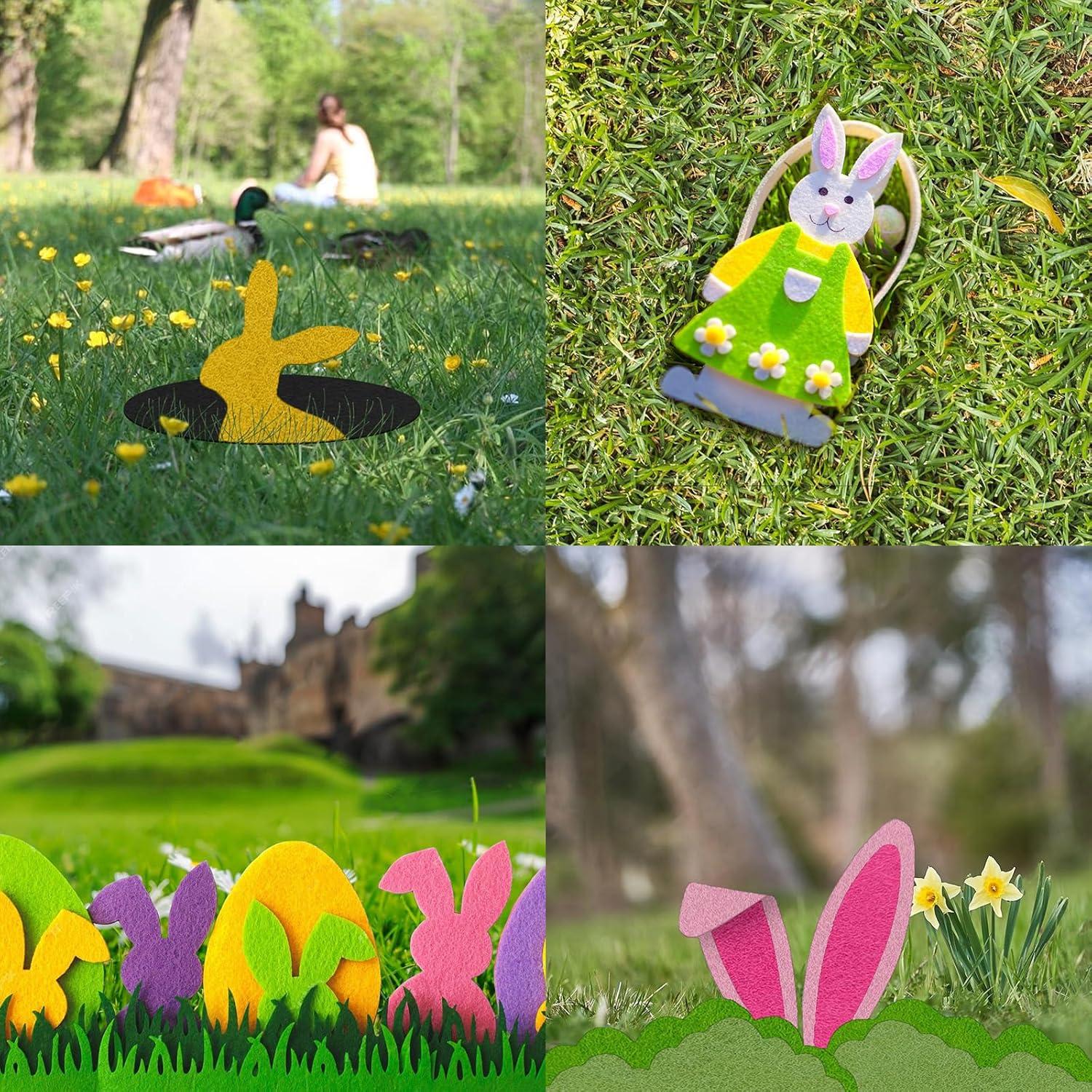 40 Hojas de Fieltro Loyisal 10.16cm x 10.16cm Colores Variados