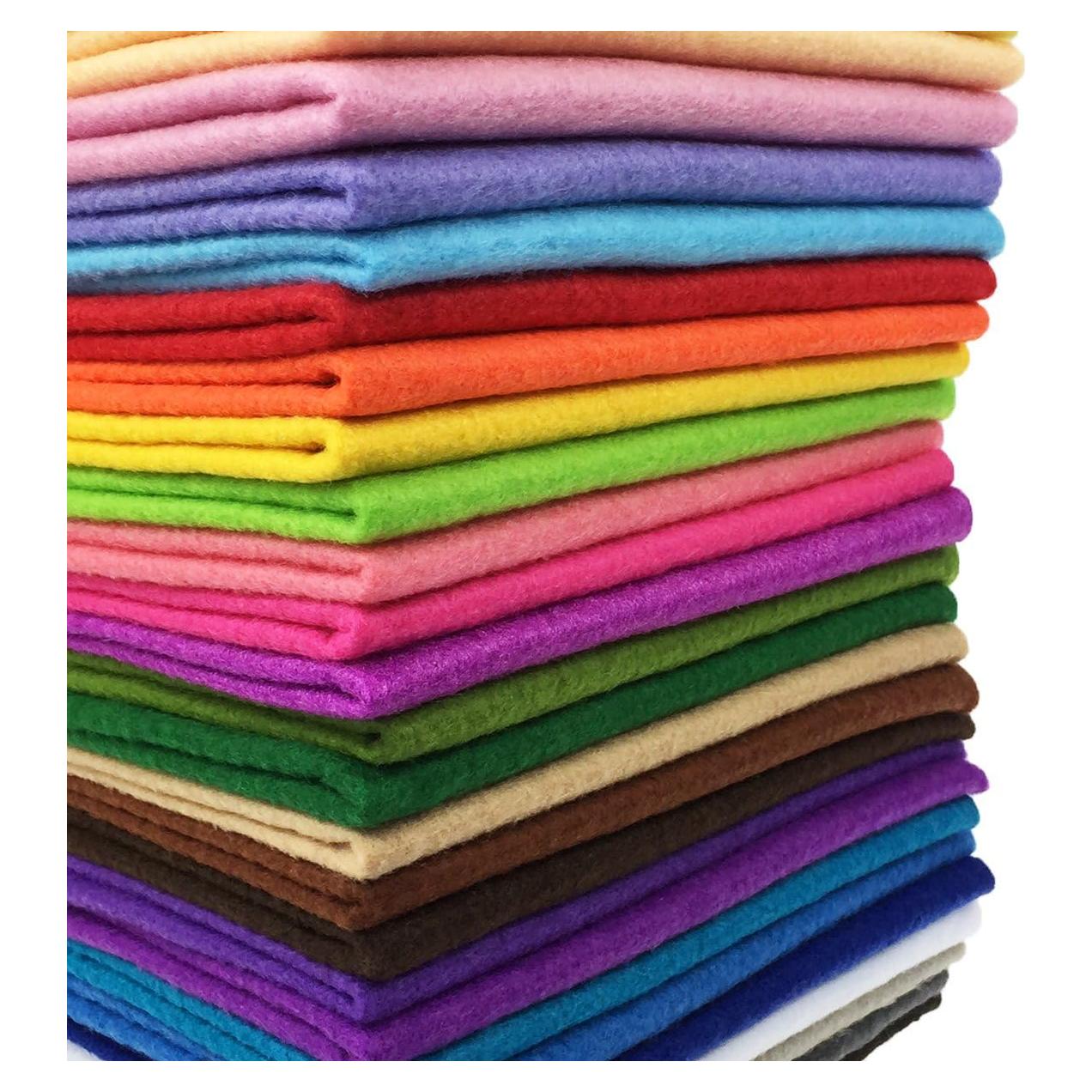 Hoja de Fieltro Acrílico 28pcs 30cm x 20cm Flic-Flac