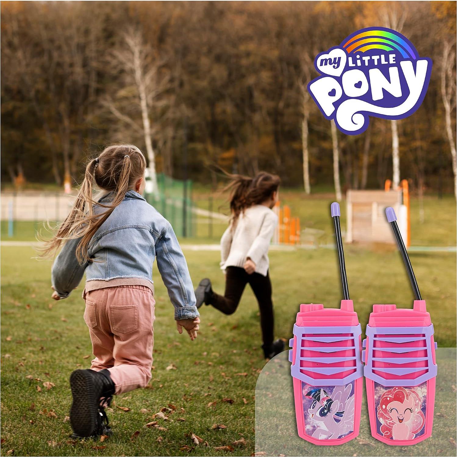 Walkie Talkies Mi Pequeño Pony 2-Pack Rango 304,8 m