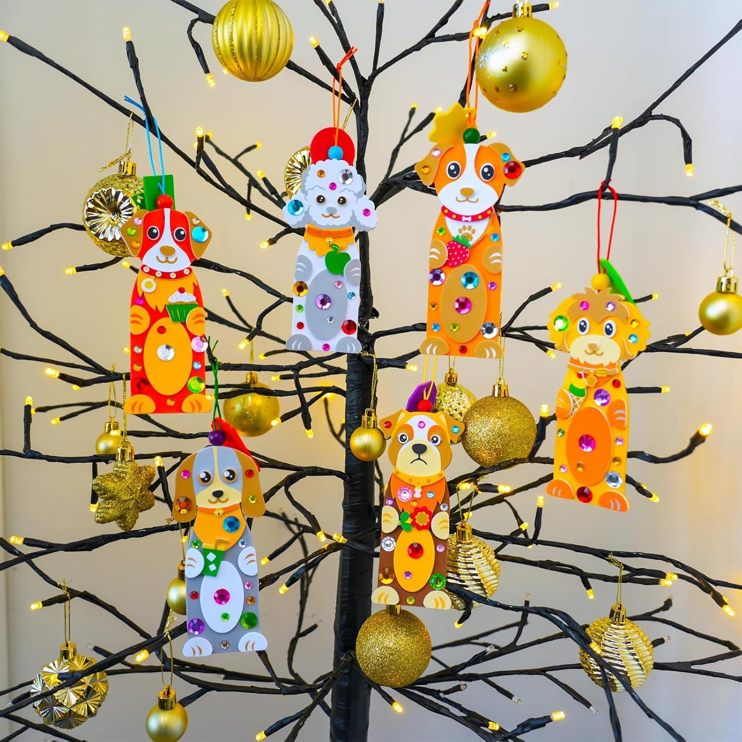 Kits de Manualidades para Niños Winlyn - 24 Sets de Marcadores de Perro