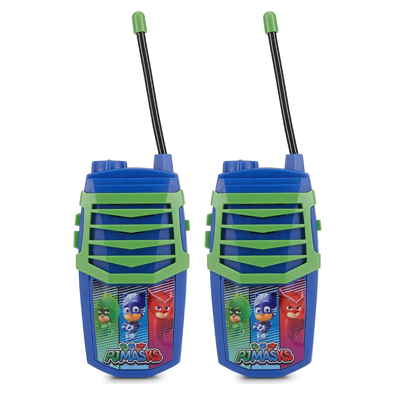 Walkie Talkies PJ Masks Sakar 2-Pack Rango 304.8 m