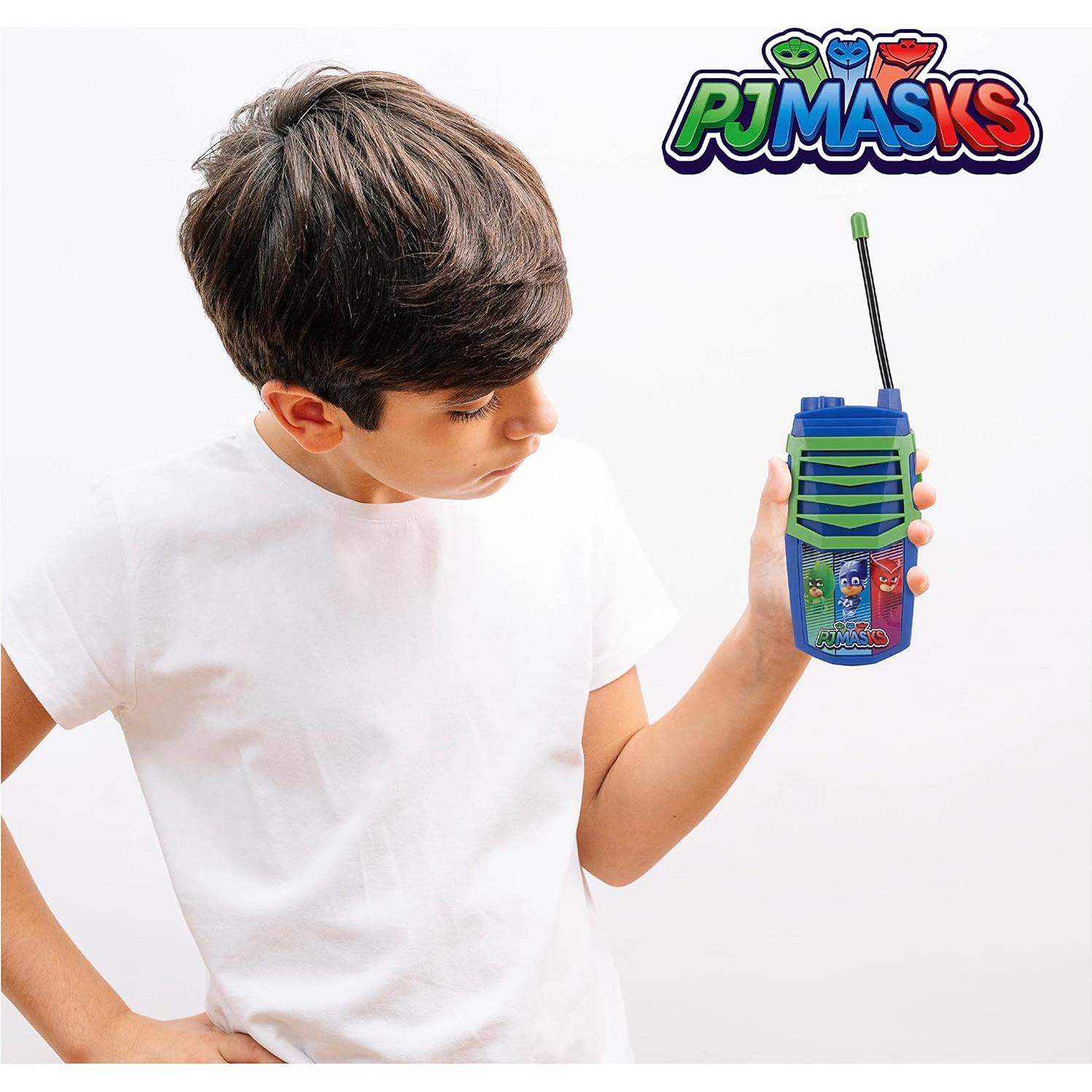 Walkie Talkies PJ Masks Sakar 2-Pack Rango 304.8 m