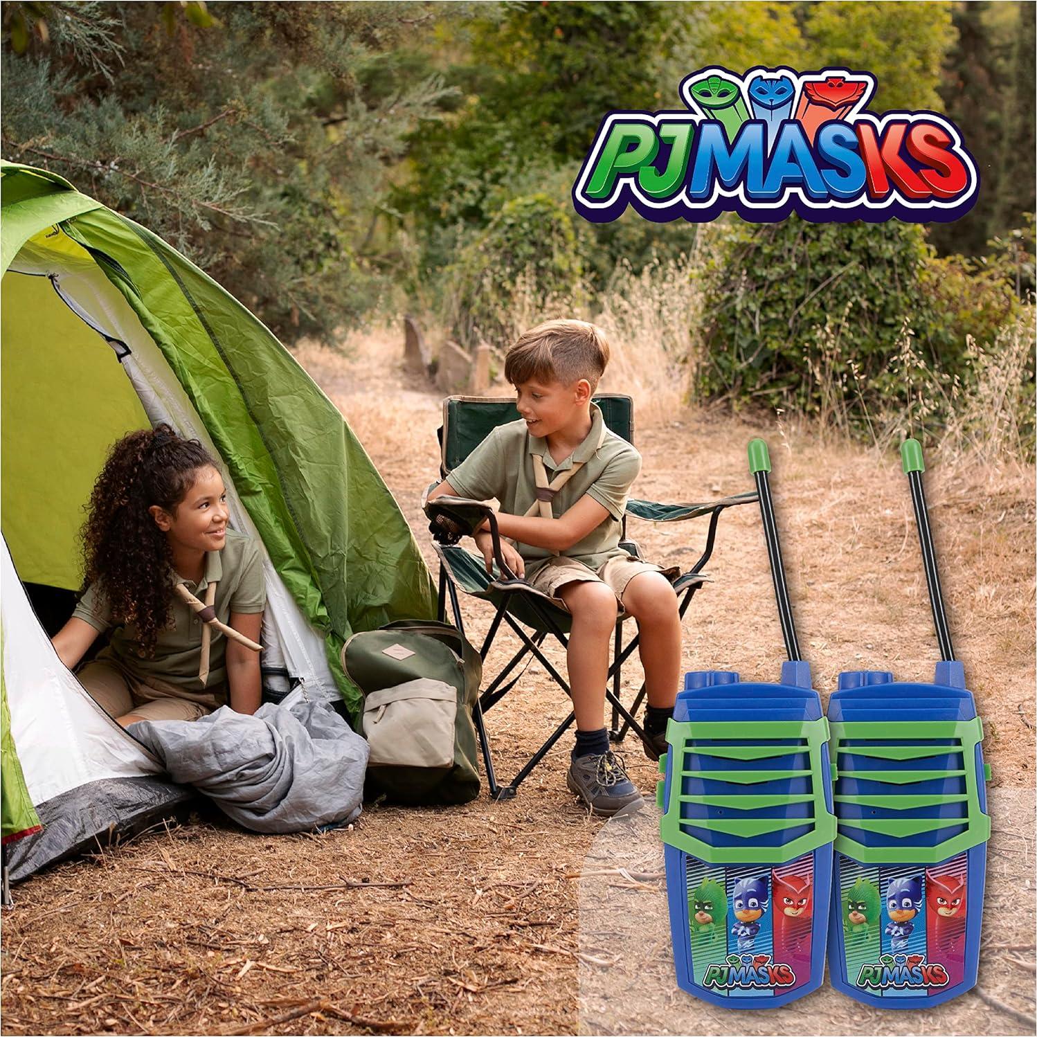 Walkie Talkies PJ Masks Sakar 2-Pack Rango 304.8 m