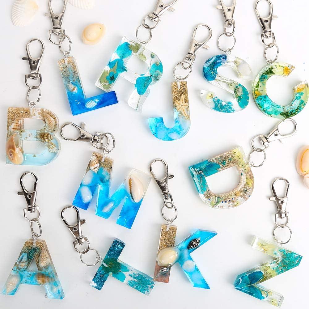 LEOBRO 160 Piezas Llaveros de Metal con Clips y Anillos O