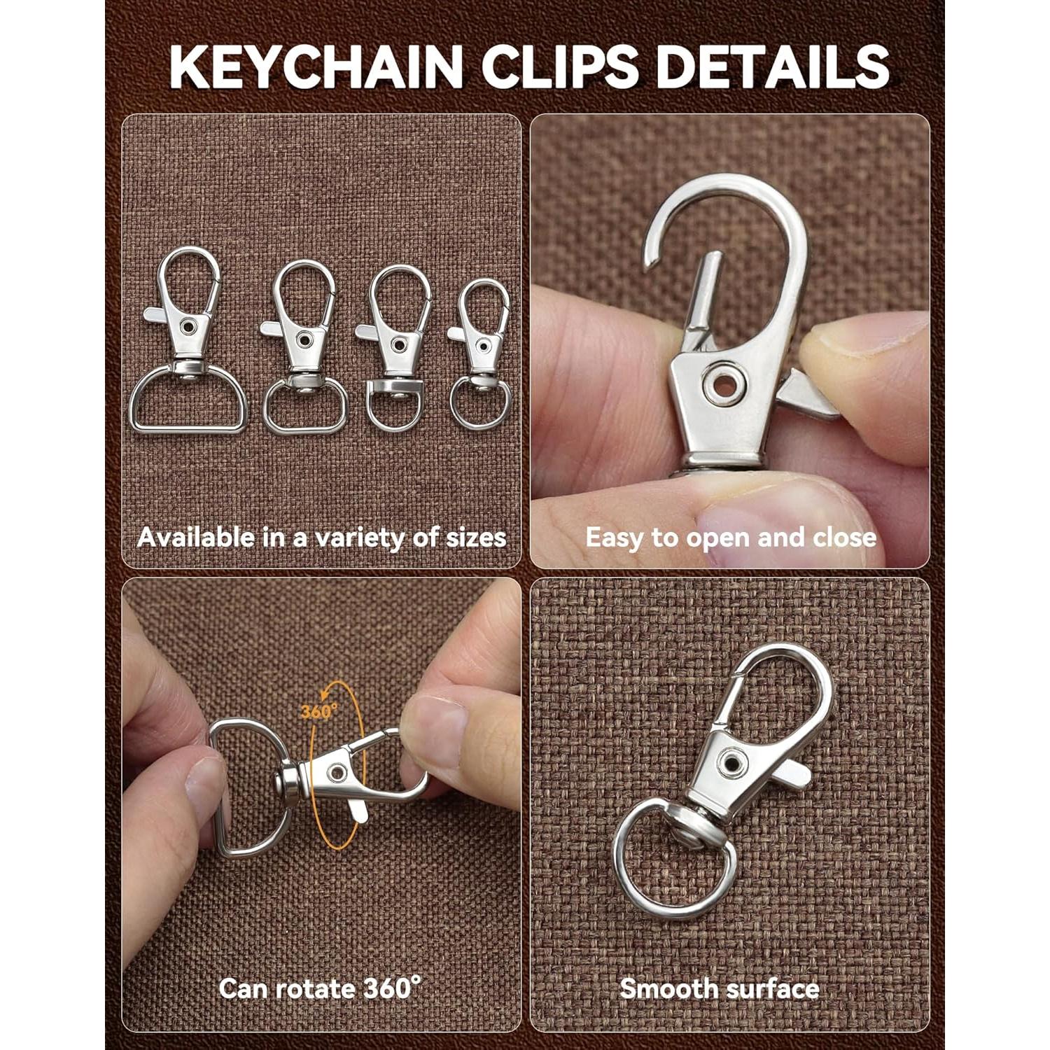 Kit de Llaveros 325PCS FIVEIZERO - Clips, Anillos y Ganchos