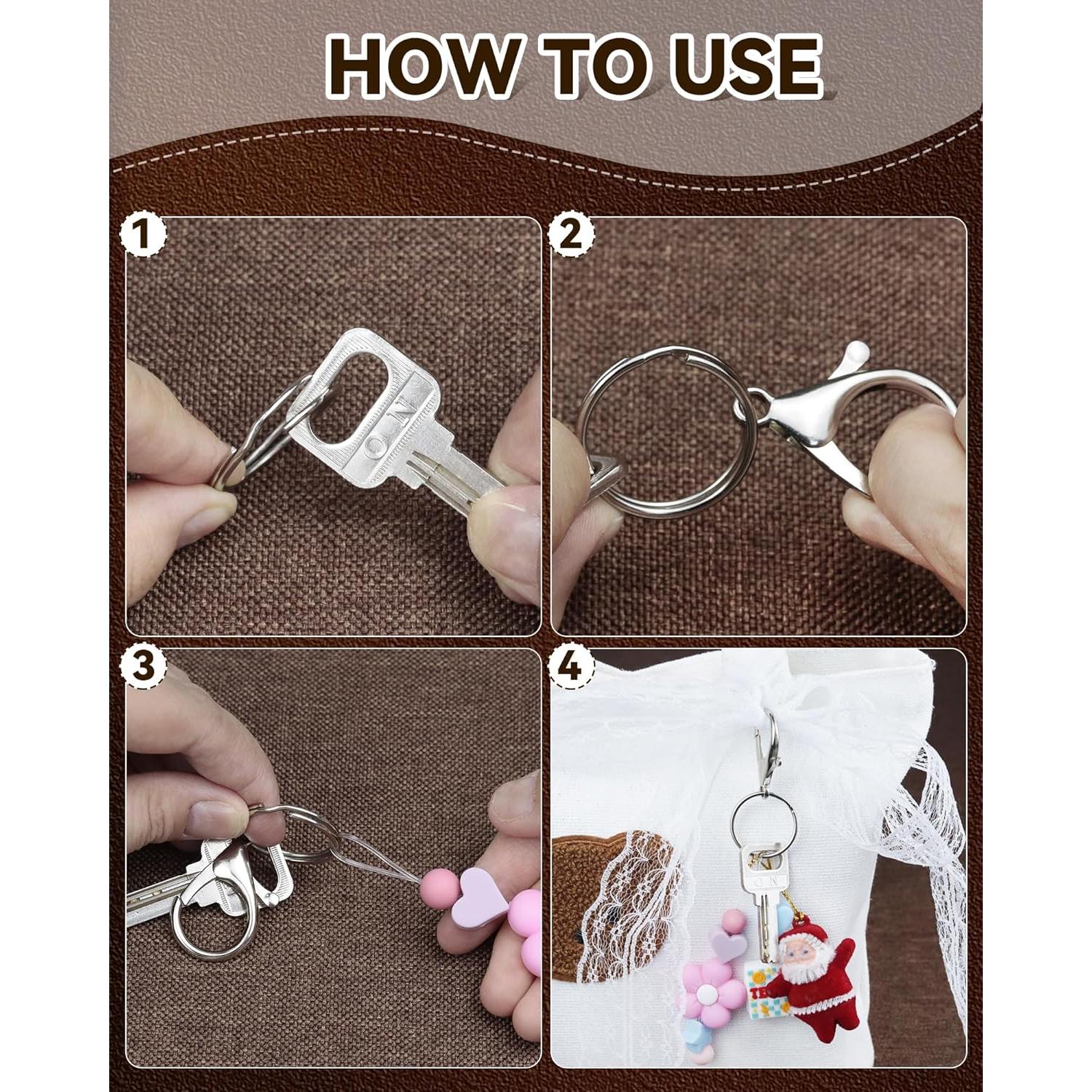 Kit de Llaveros 325PCS FIVEIZERO - Clips, Anillos y Ganchos