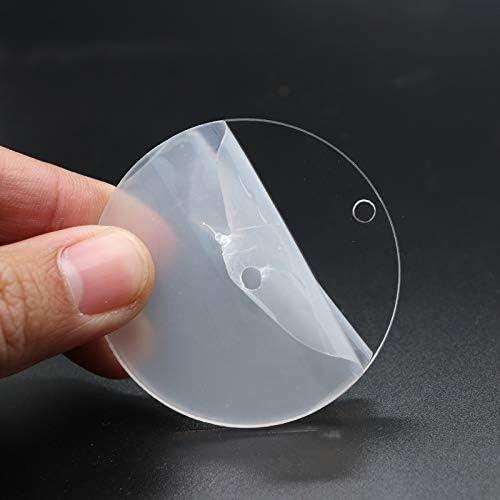 Kit de Llaveros Acrílicos 120PCS Kingforest - DIY Manualidades