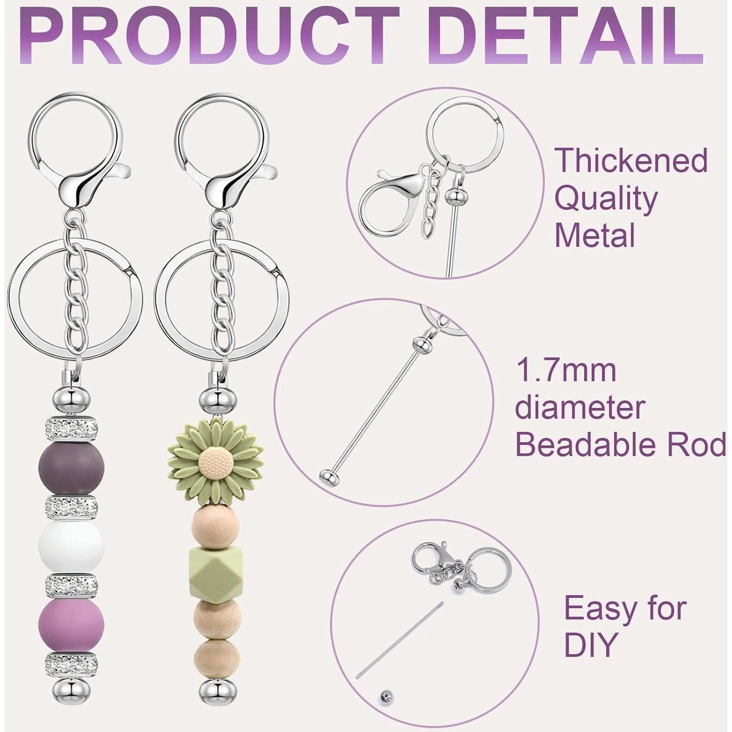 Llaveros personalizables en blanco 20 pcs - L-001