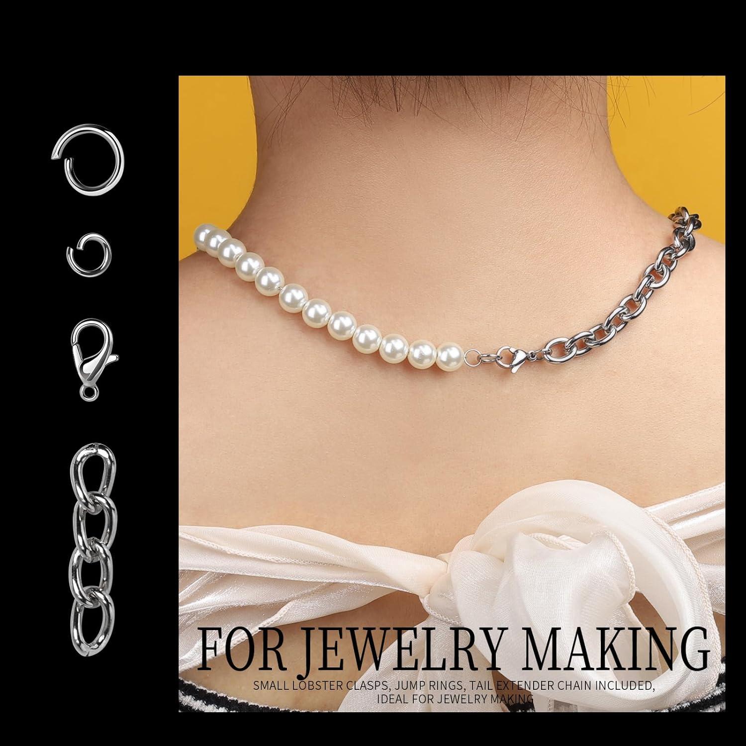 Kit de Llaveros 265PCS LEOBRO con Clips y Anillos de Metal