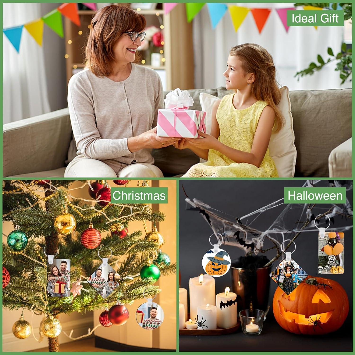 Kit 45 Piezas Llavero Sublimación MDF NEOACT Formas Variadas