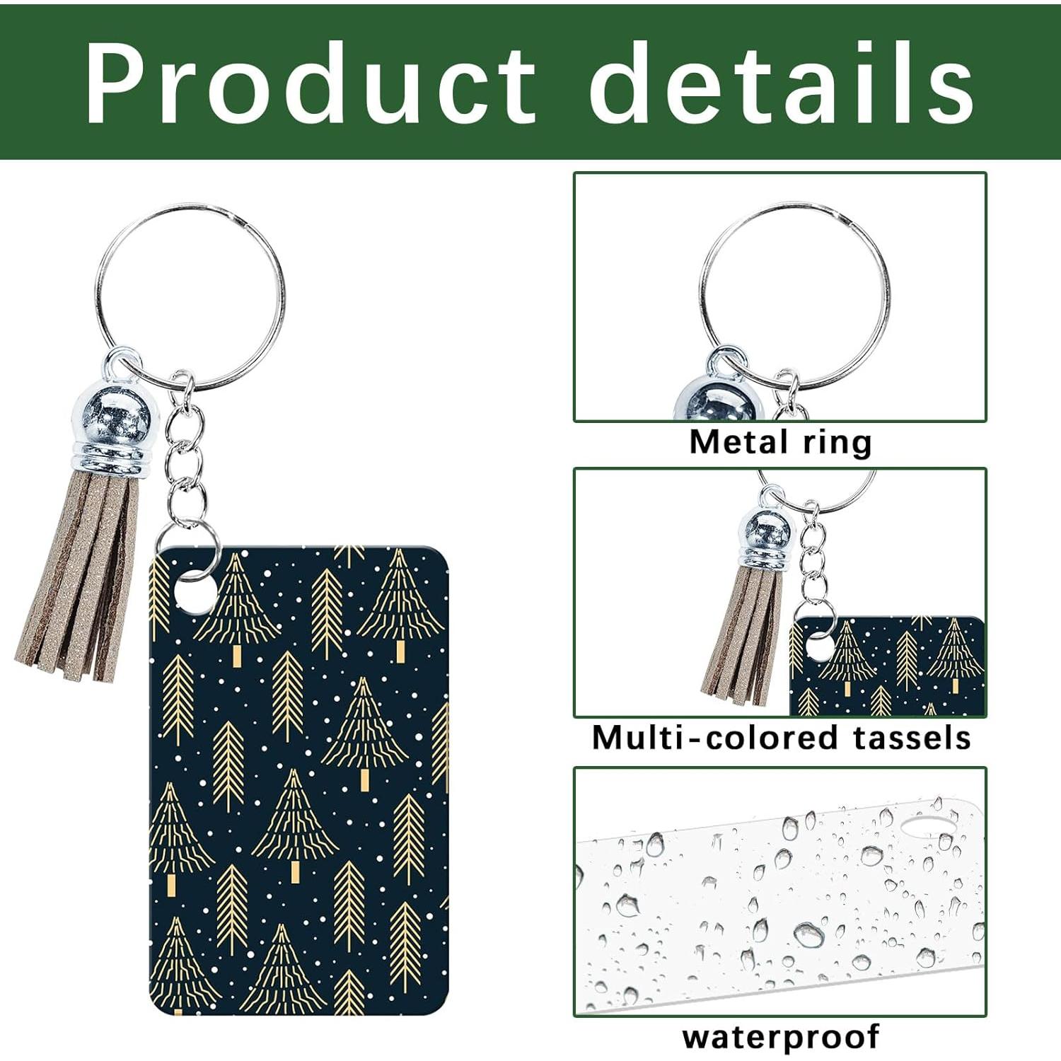 160 Llaveros de Metal para Sublimación Doble Cara GEKIXUTP