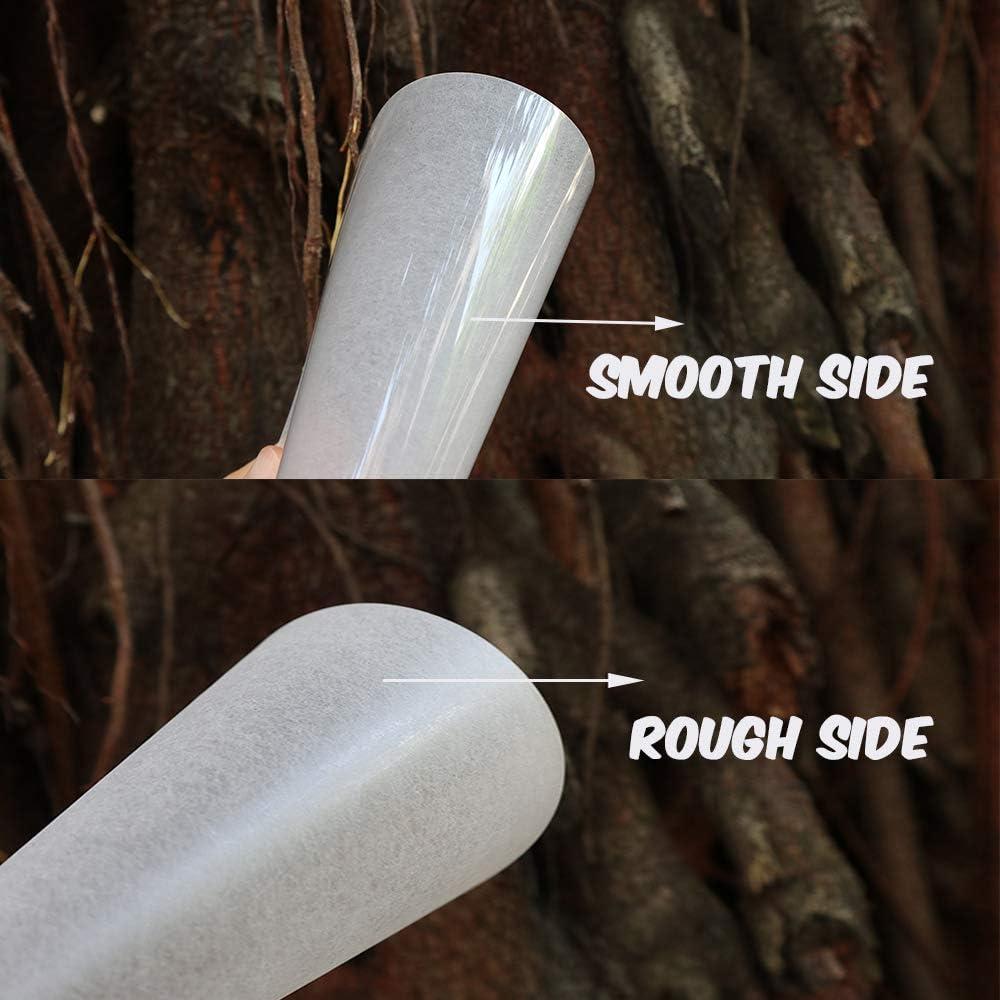 BAISDY 25 Hojas de Plástico Retráctil para Manualidades 17.8x20.3cm