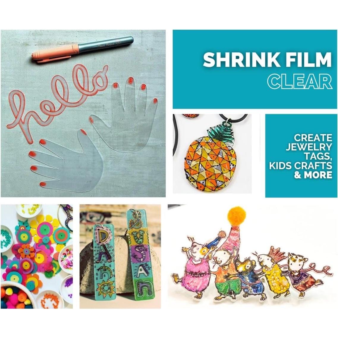 Película de Contracción Grafix - 50 Hojas Transparentes 21.6x27.9 cm