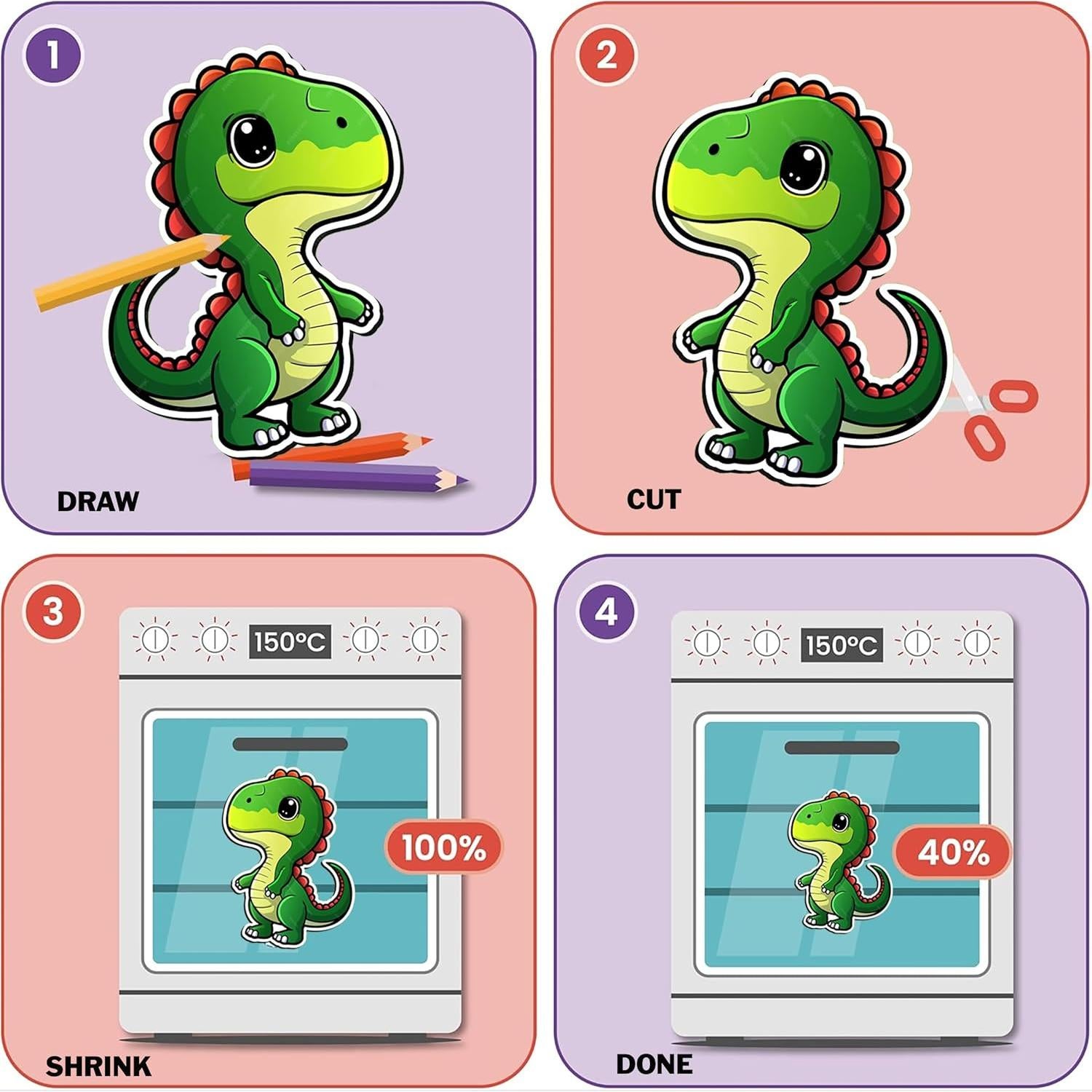 Bleidruck 40 Hojas Plástico Retráctil A5 para Manualidades