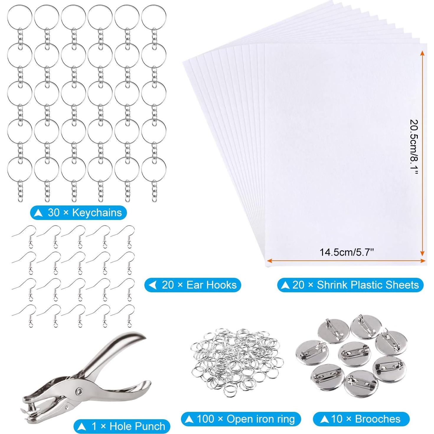 Kit de Hojas de Plástico Retráctil ASTARON 181 Piezas