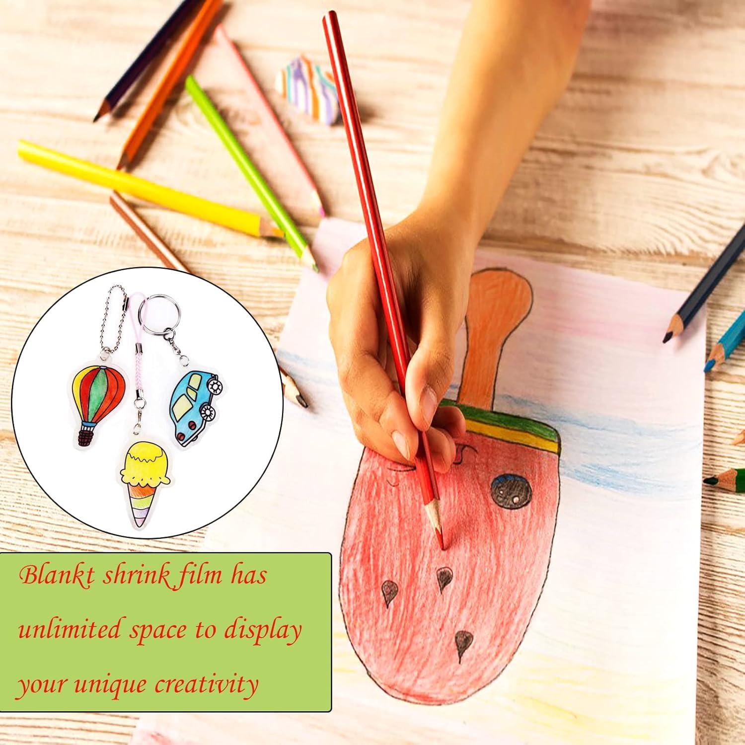 Hslordge 36 Hojas de Plástico Retráctil 20.3x14.5 cm para Manualidades