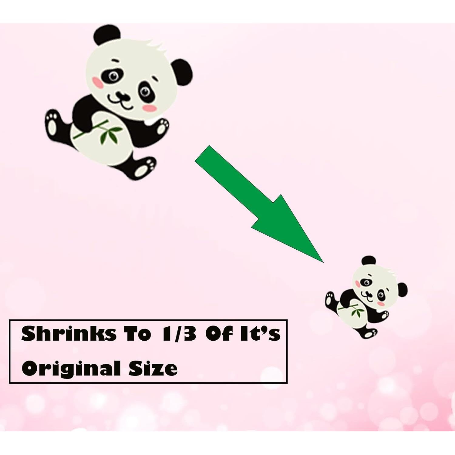 Hslordge 36 Hojas de Plástico Retráctil 20.3x14.5 cm para Manualidades