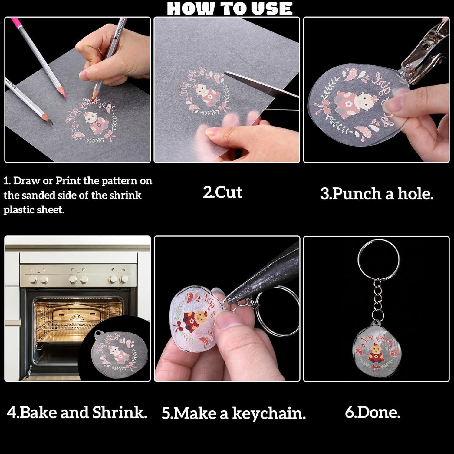 Hojas de Plástico Retráctil Goaste 50 Unidades 20.32x15.24 cm