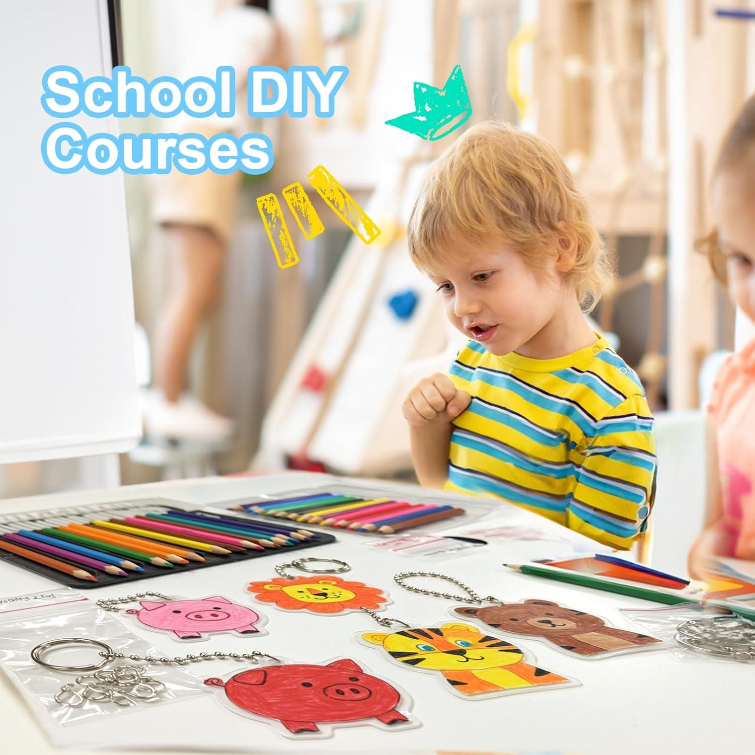 Kit de Hojas de Plástico Retráctil Auihiay 325PCS DIY Manualidades