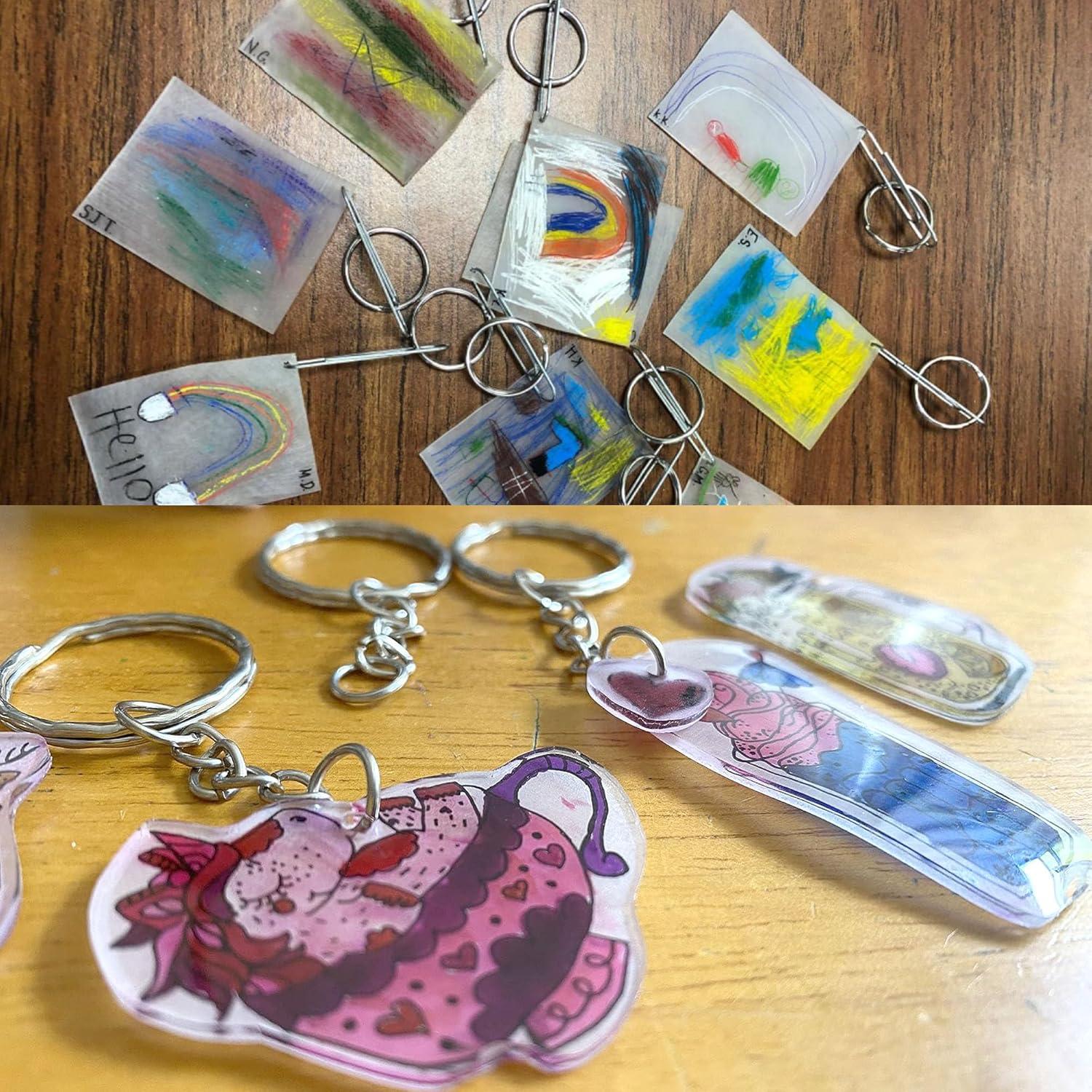 100 Hojas de Plástico Retráctil SAAHAY 20 x 14.5 cm para Manualidades