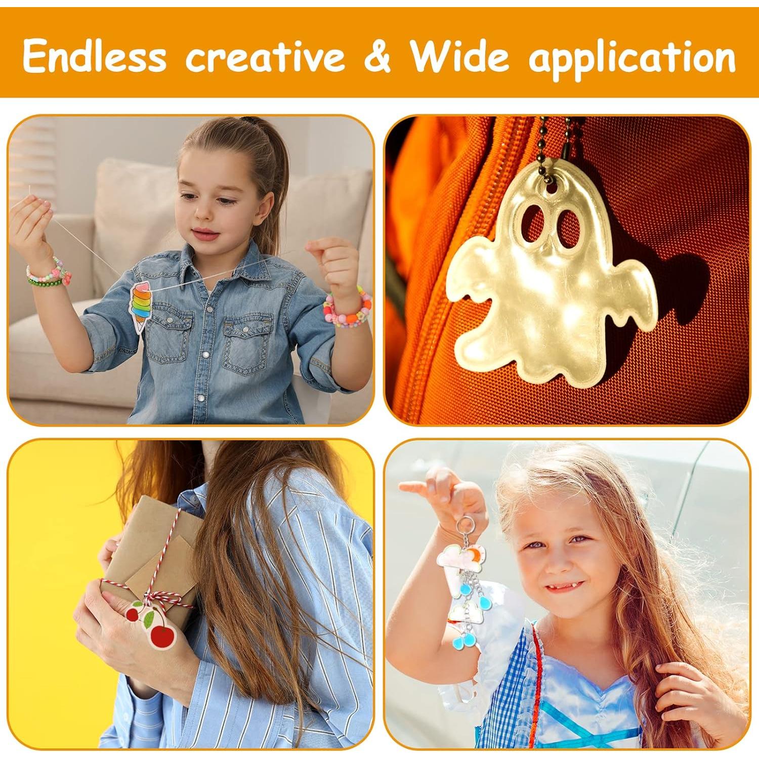 Csyidio 20 Hojas de Plástico Retráctil Imprimibles 29.5x20.8cm