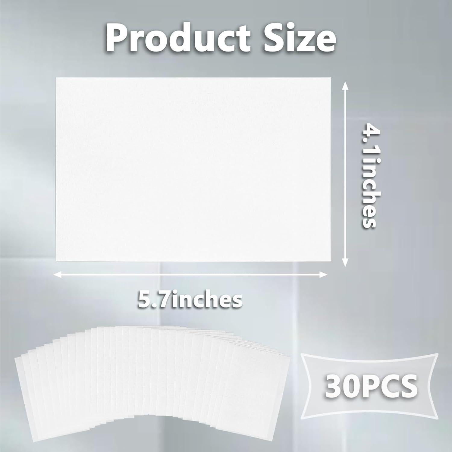 Hojas de Plástico Shrinky Dink Mecefeno 14.5x10.4 cm - 30 Piezas