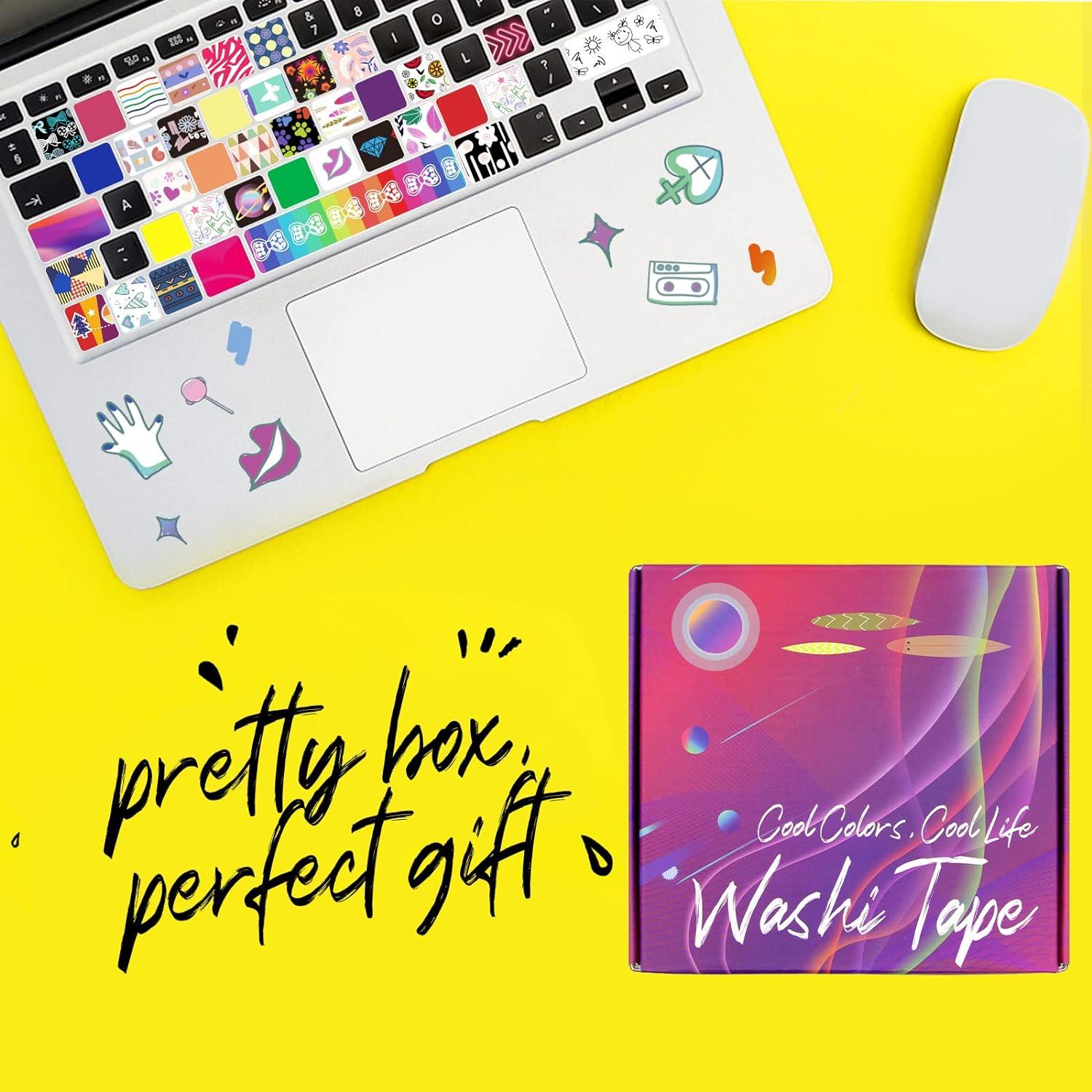 Juego de 40 Rollos de Cinta Washi KUNMINGER 15mm Decorativa