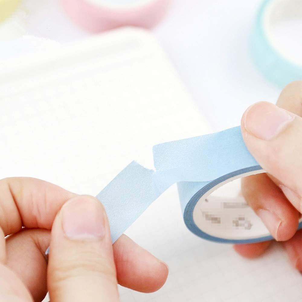 Conjunto Washi Tape VIVIQUEN 20 Rollos 15mm Multicolor