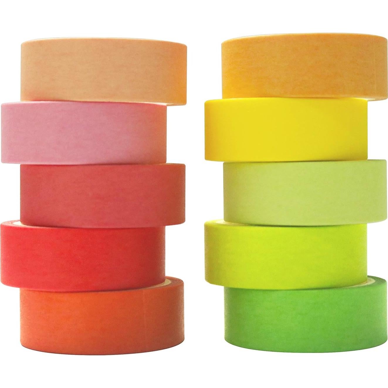 Conjunto Washi Tape VIVIQUEN 20 Rollos 15mm Multicolor