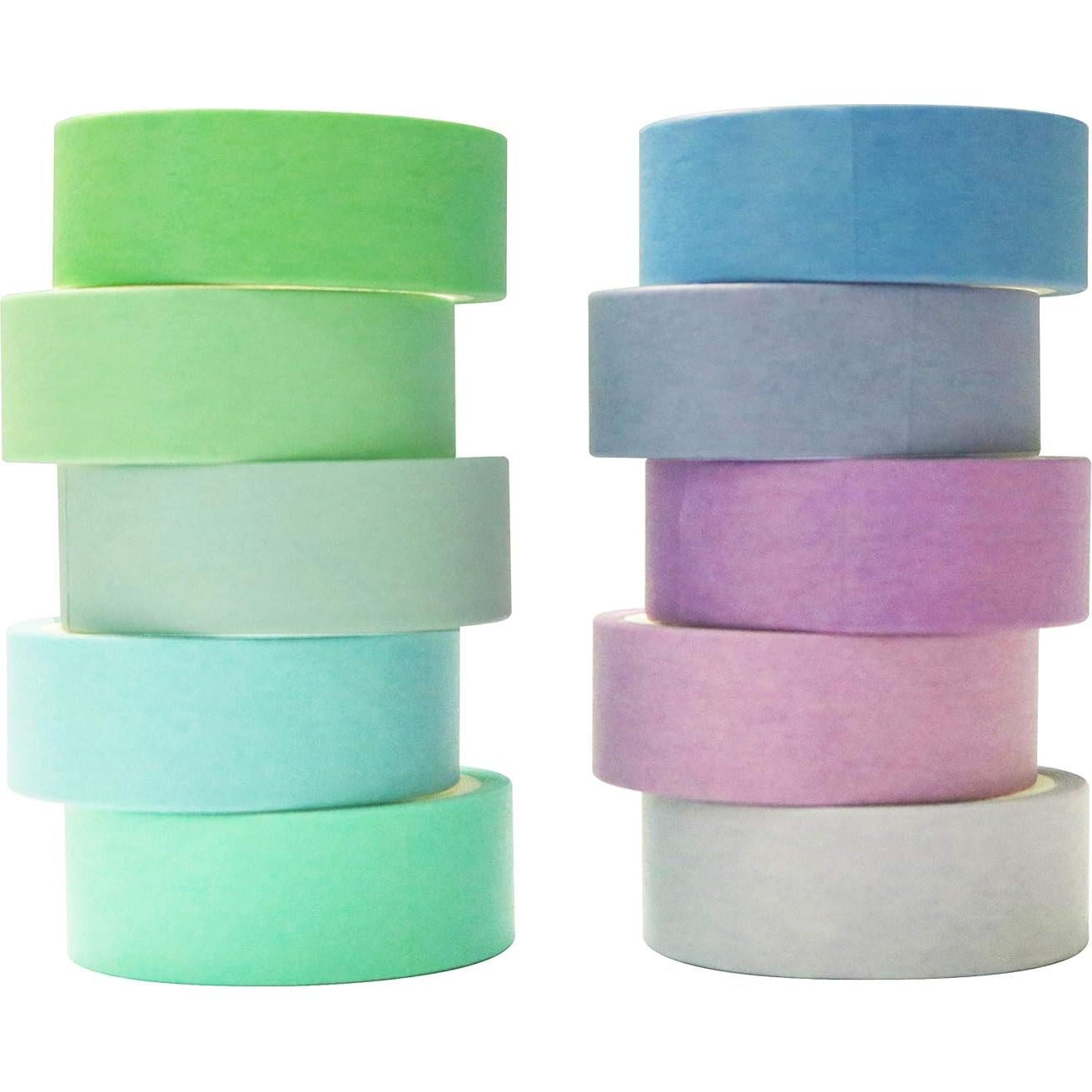 Conjunto Washi Tape VIVIQUEN 20 Rollos 15mm Multicolor