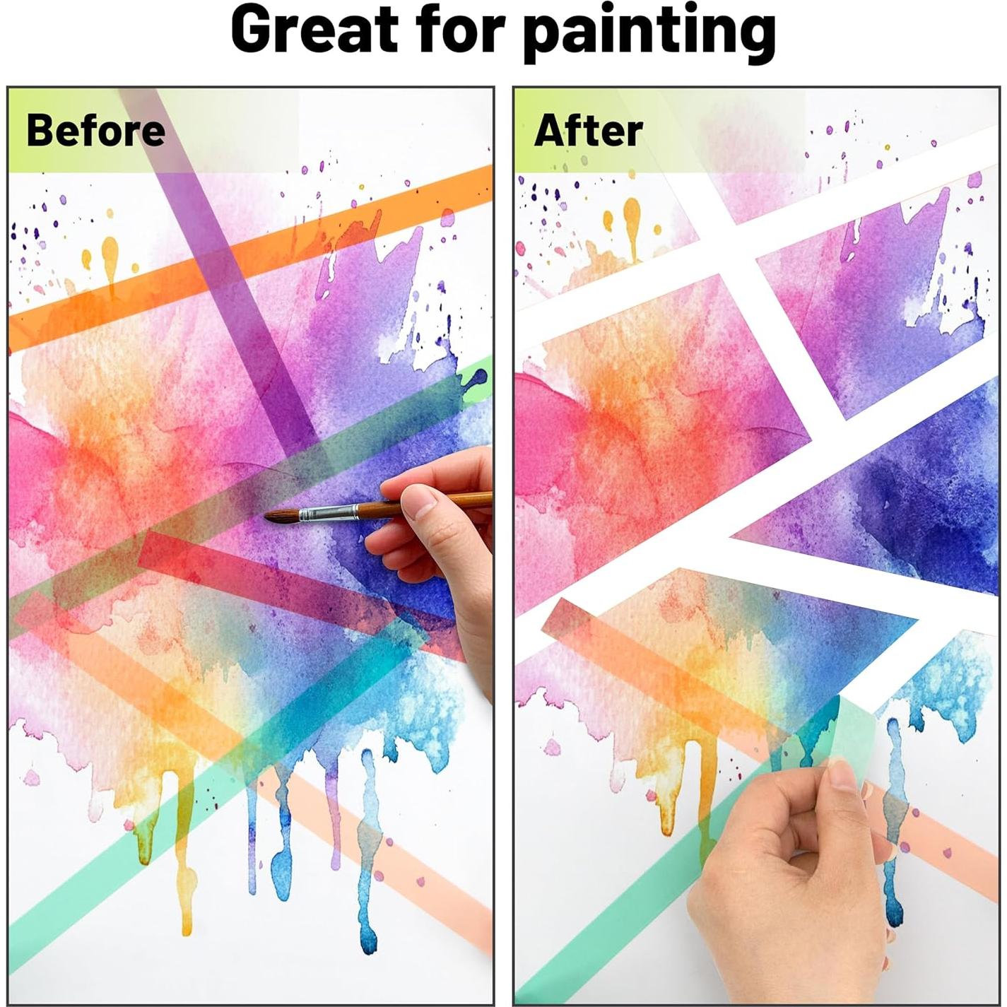 Juego de Cinta Washi WAPETASHI 30 Rollos 3m x 1.5cm Colores