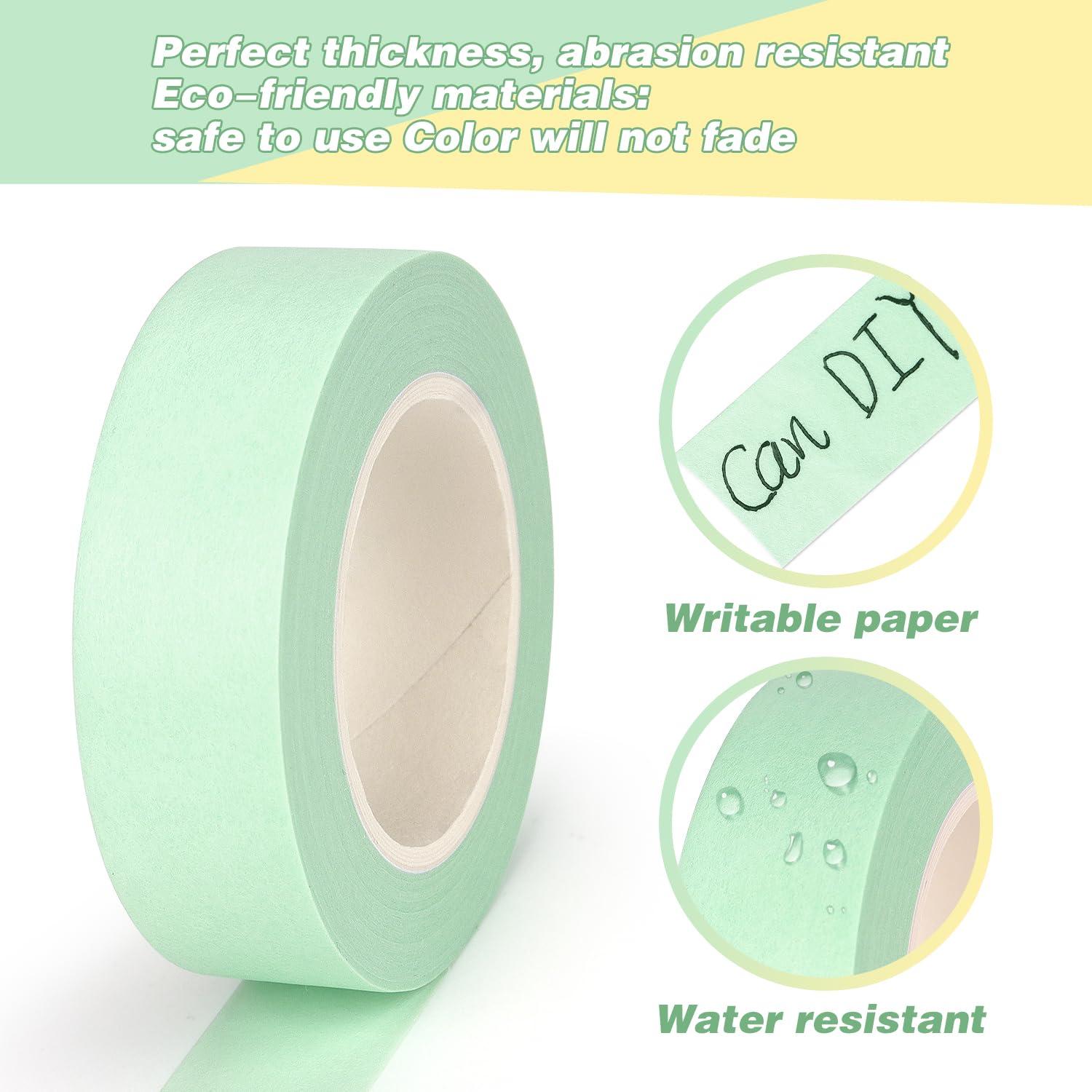 Cinta Washi de Colores Pastel Hutou 8 Rollos 1.27 cm