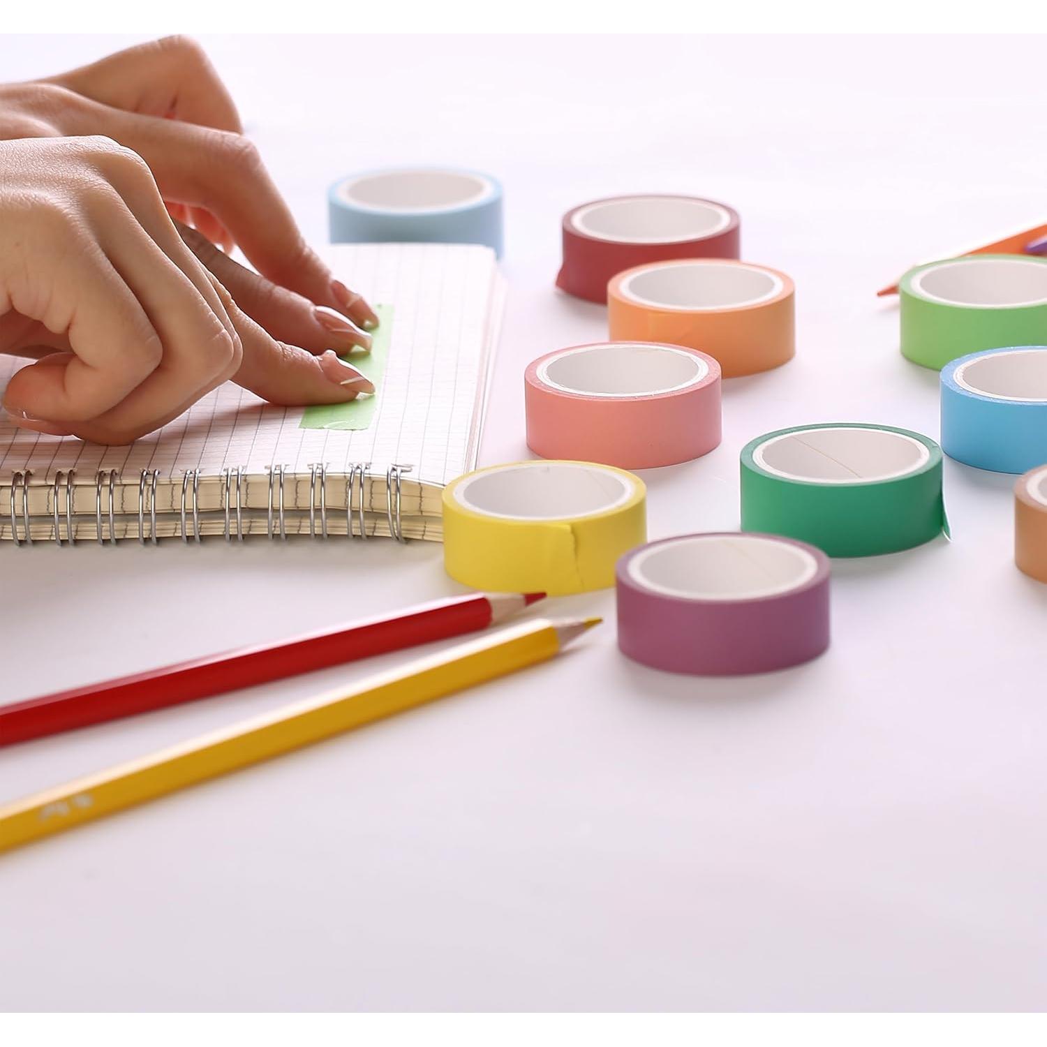 Juego de Cinta Washi Mr. Pen - 10 Piezas 1.52 cm Colores