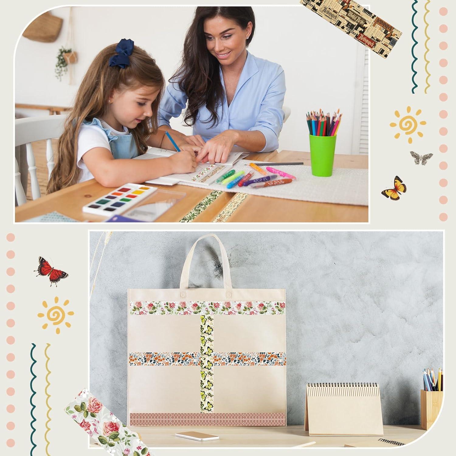 Cinta Washi TaoBary 33 Rollos Vintage 15mm para Manualidades