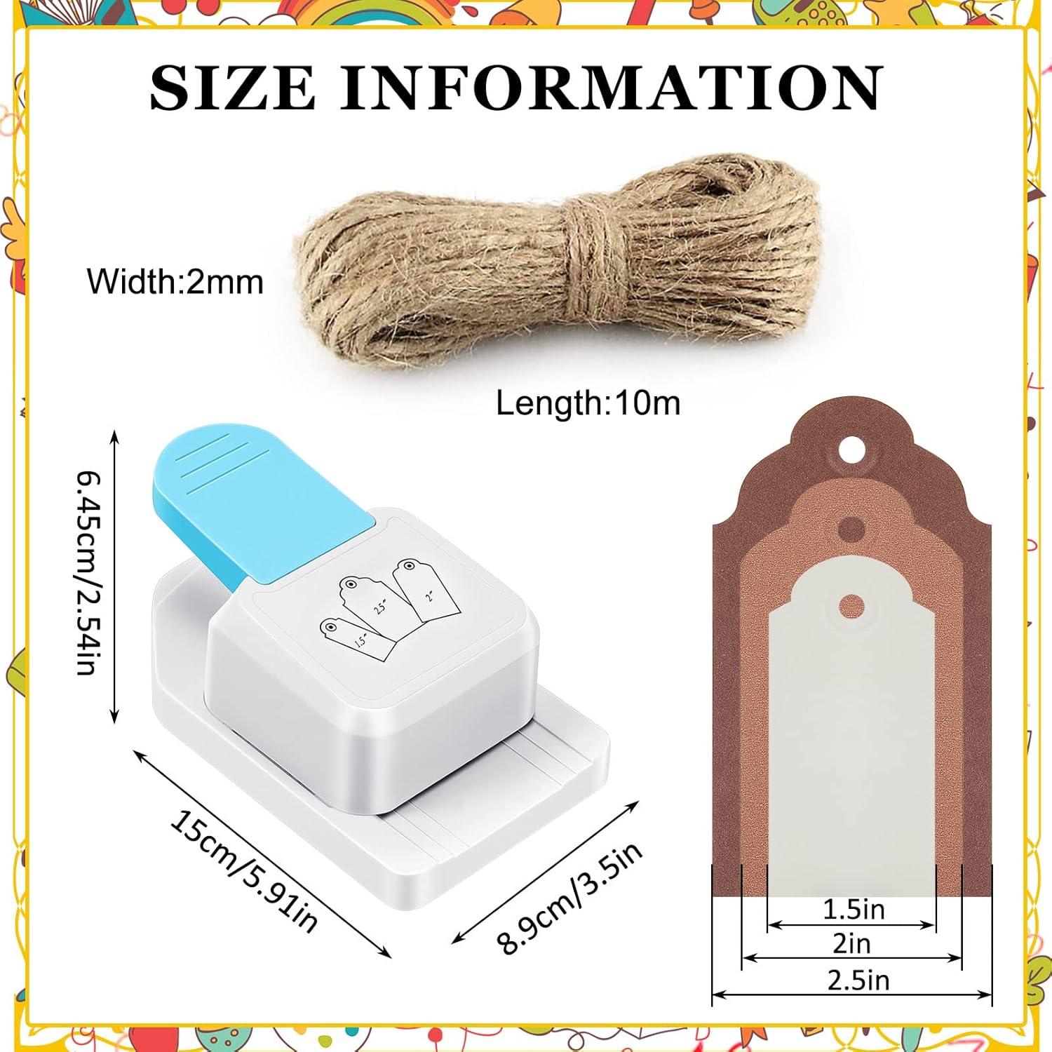 Troqueladora de Etiquetas Manual Lewtemi 3 en 1 3.81/5.08/6.35 cm