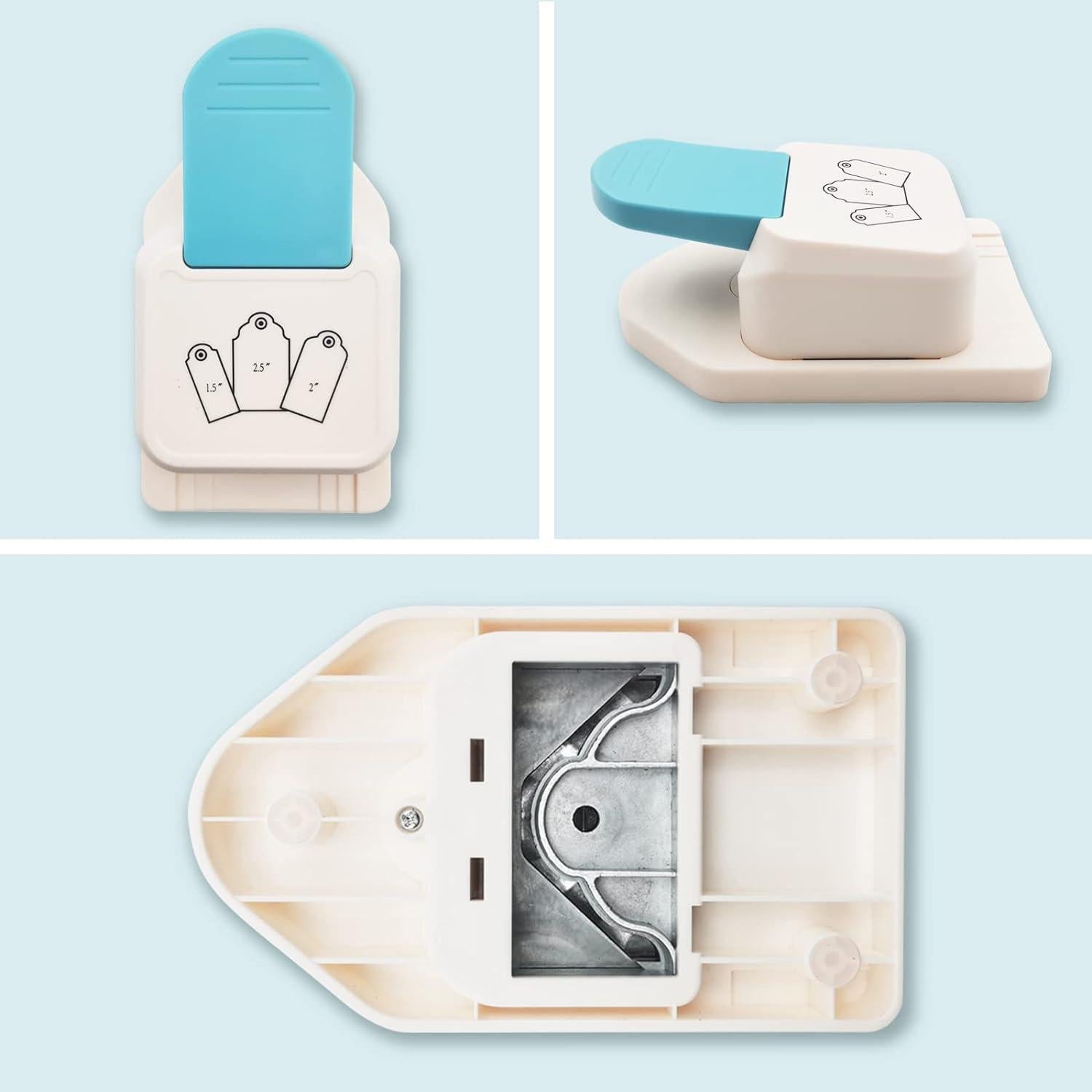 Perforador de Etiquetas 3 en 1 XHKDSYMC - 3 Tamaños