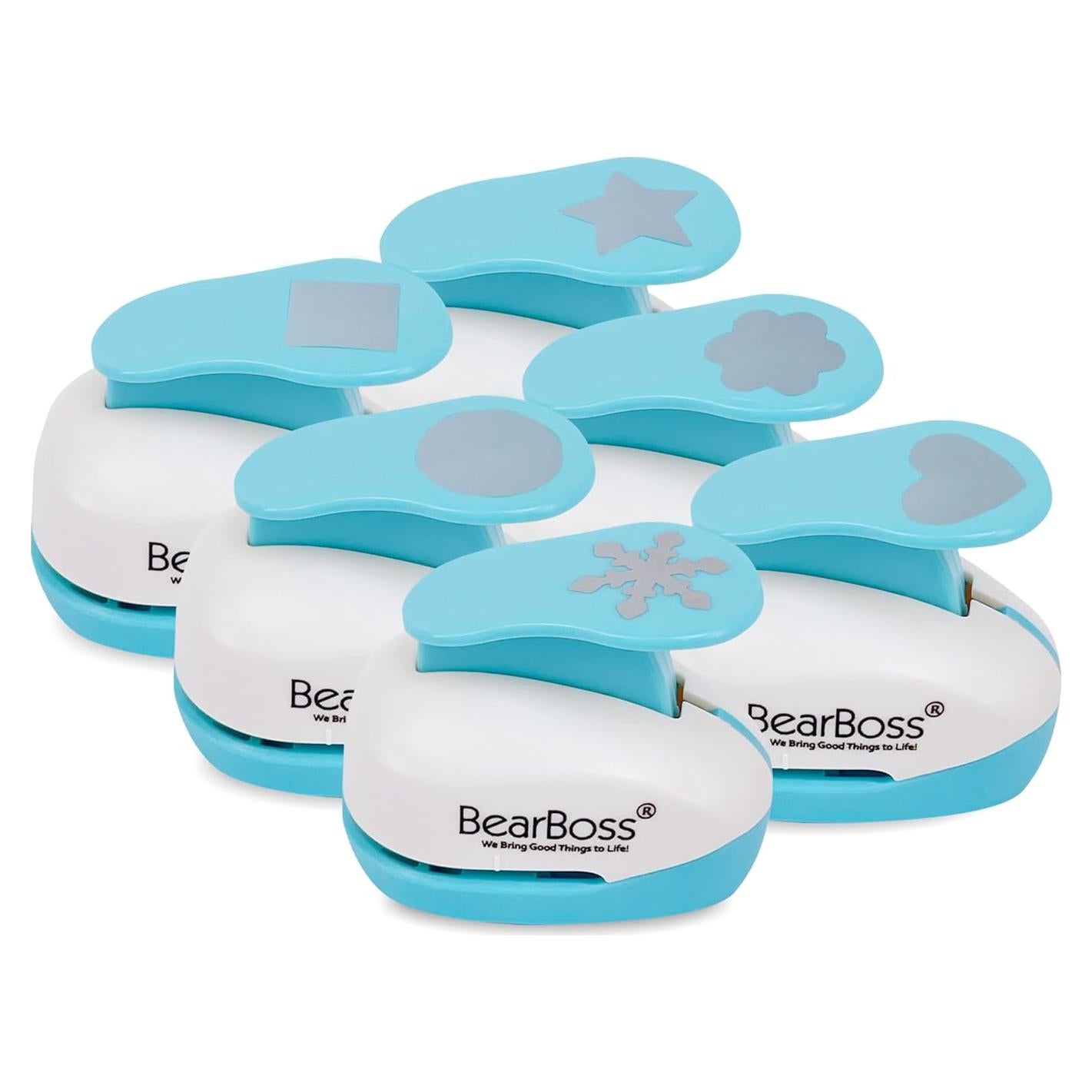 Troquel de Papel 6 Formas BBoss64 para Manualidades 10cm