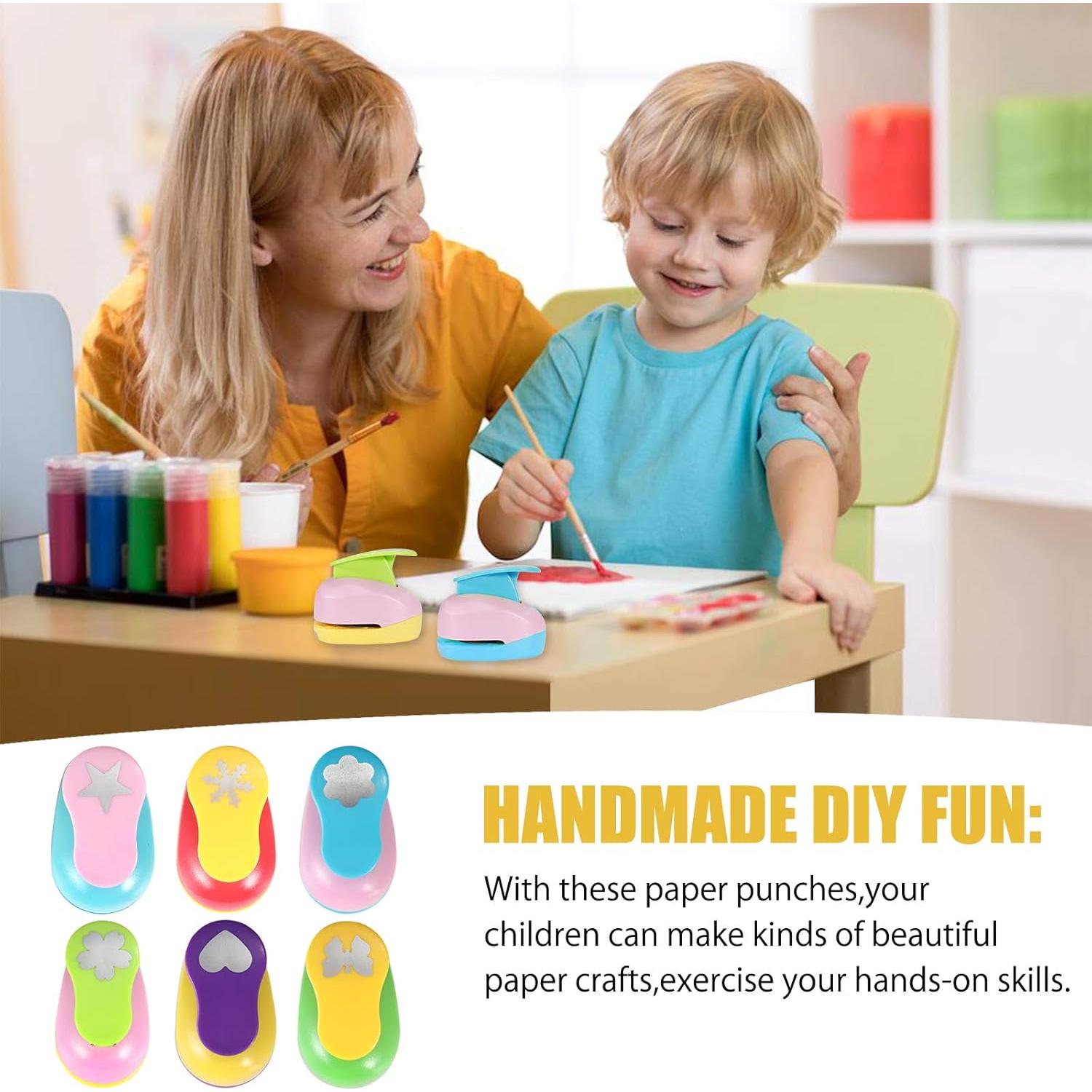 Set de Troqueladores de Papel Regilt 6 Pcs - Diferentes Formas