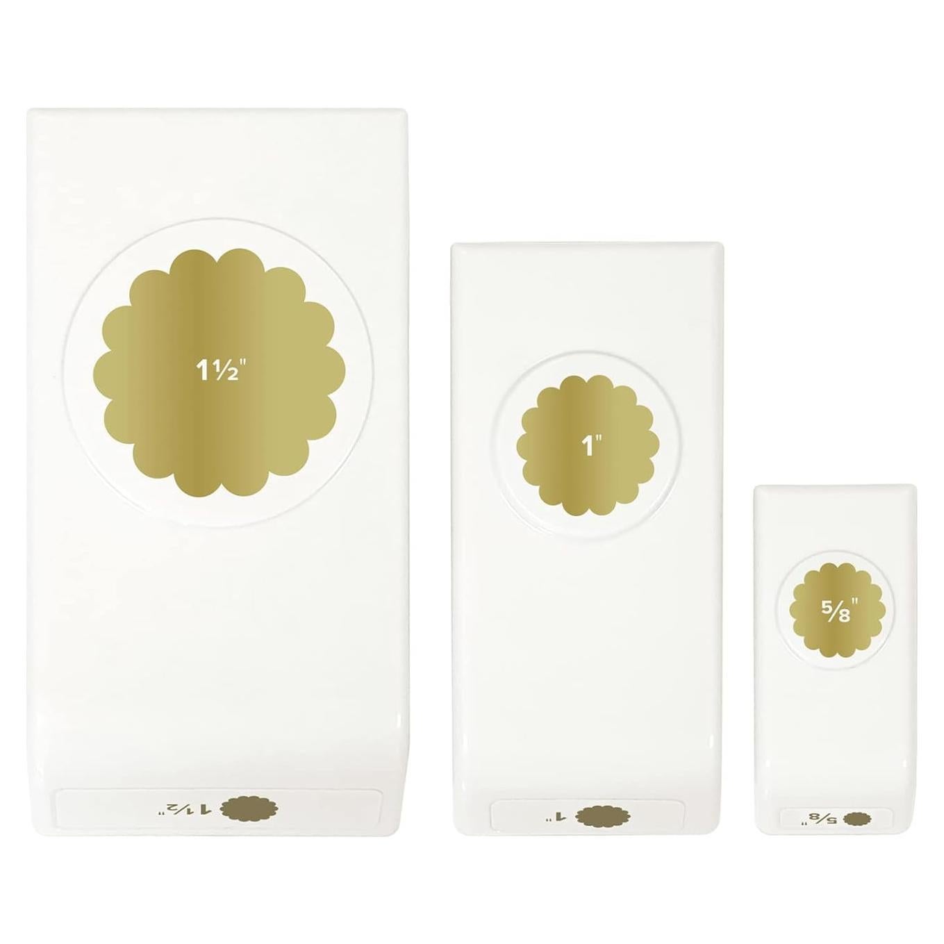 Troqueles en Capas We R Memory Keepers Círculos con Picos 3 Pzas