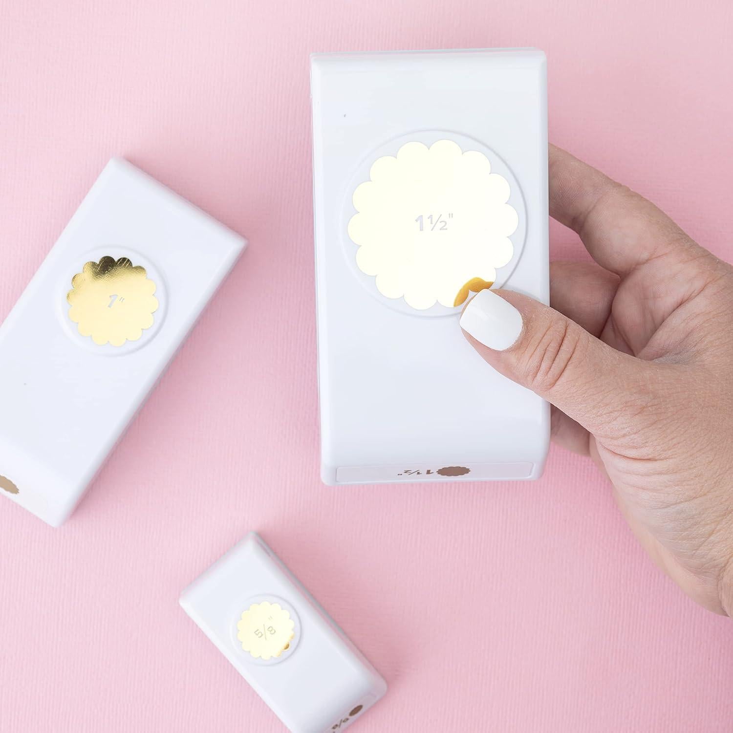 Troqueles en Capas We R Memory Keepers Círculos con Picos 3 Pzas