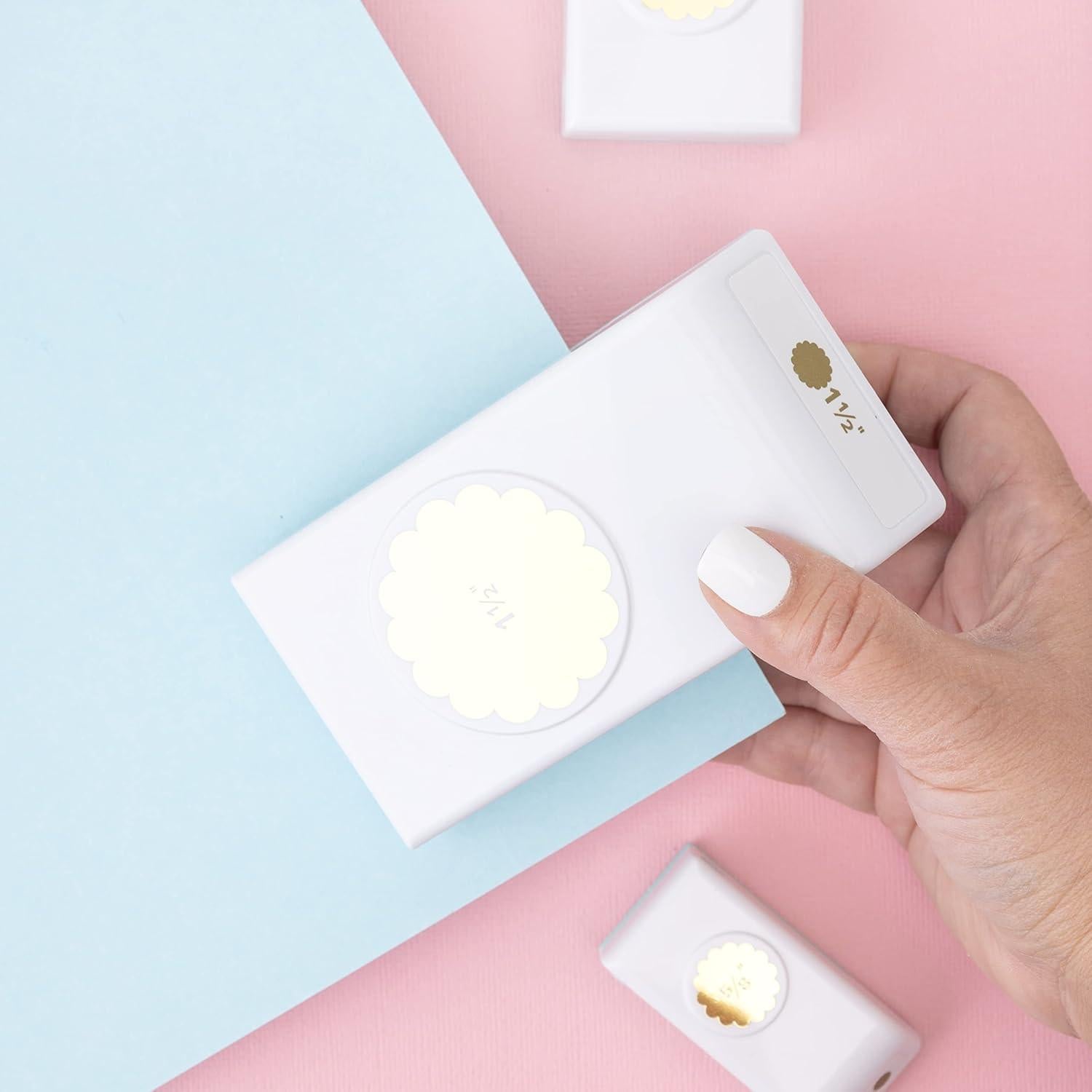 Troqueles en Capas We R Memory Keepers Círculos con Picos 3 Pzas